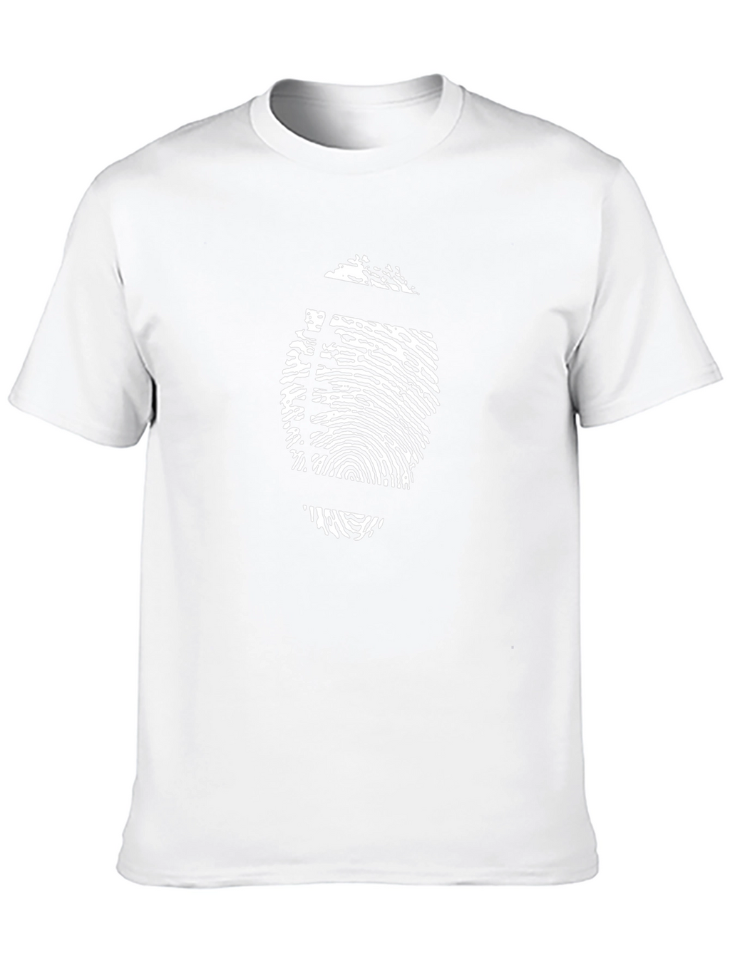 Fingerprint Football Graphic Tee