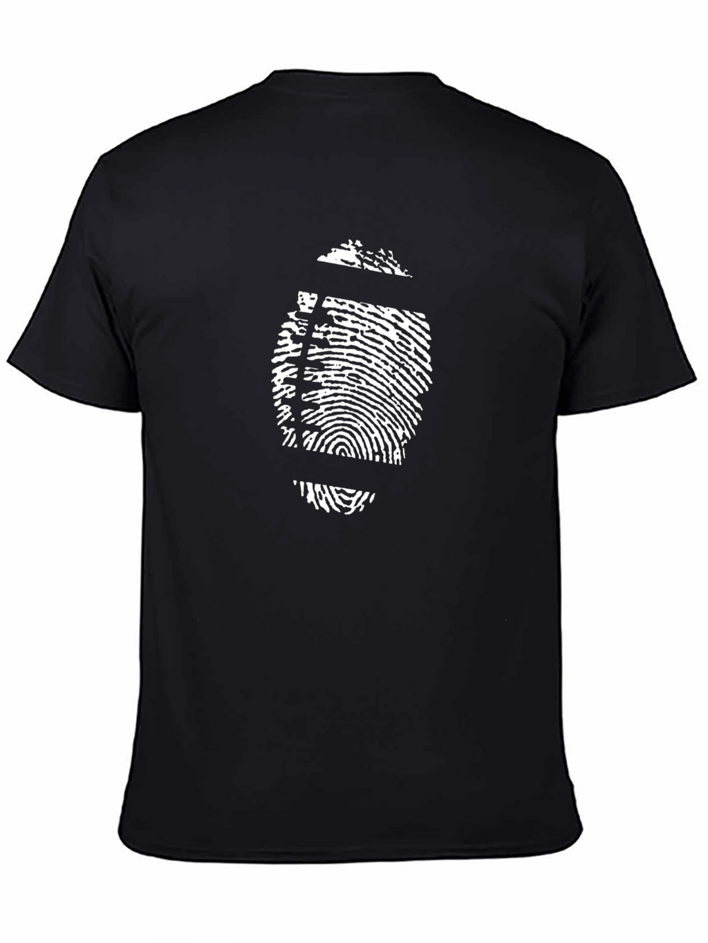 Fingerprint Football Graphic Tee