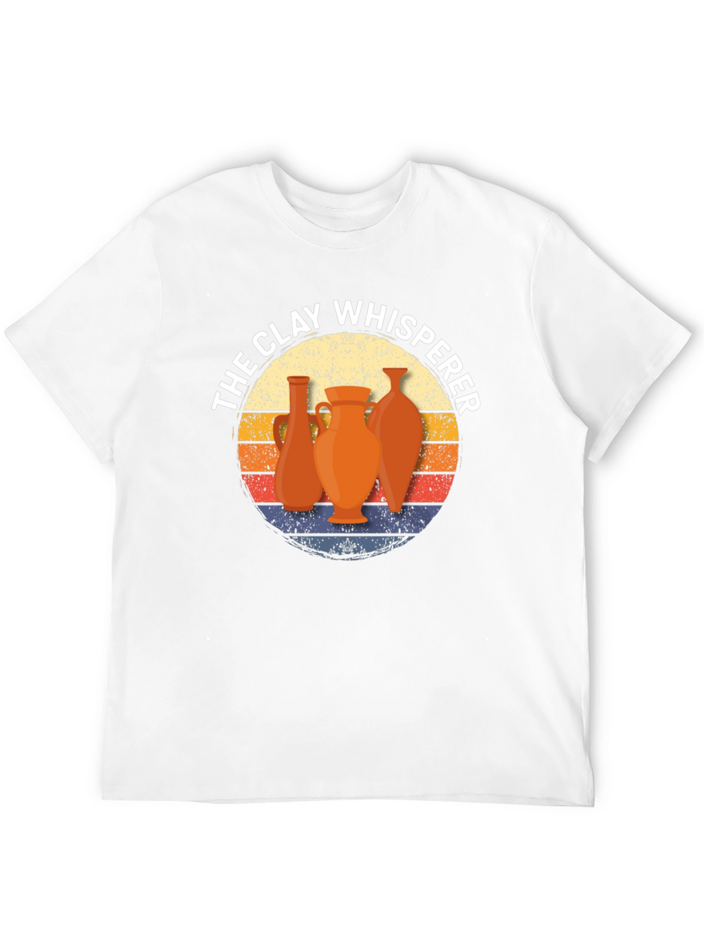 The Clay Whisperer T-Shirt Pottery Retro Graphic Tee