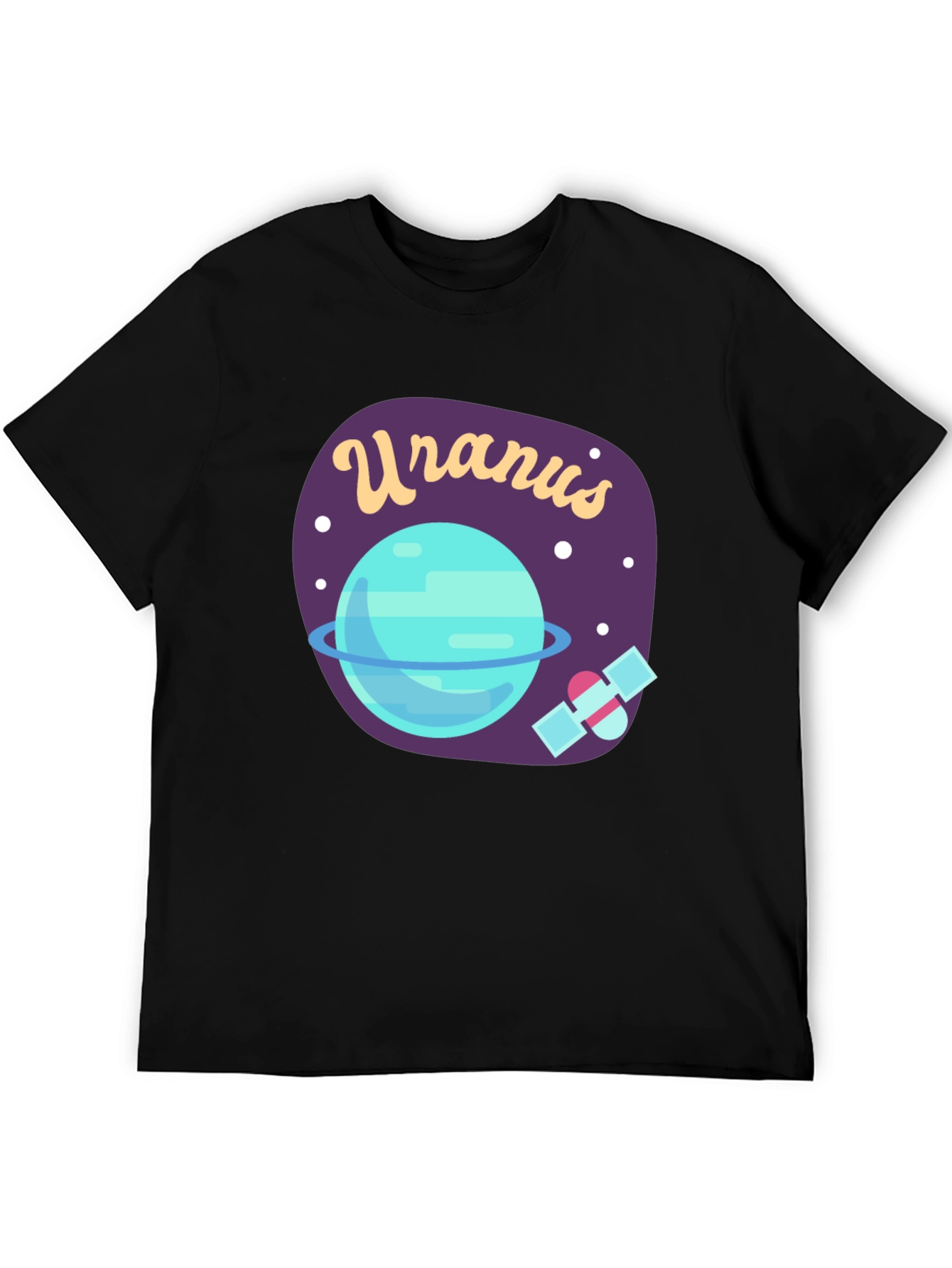 Uranus Planet Graphic T-Shirt - Space Design Tee