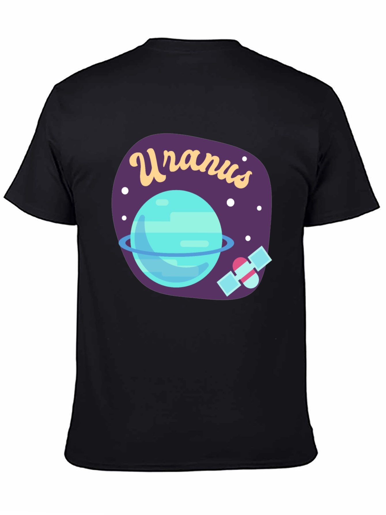 Uranus Planet Graphic T-Shirt - Space Design Tee