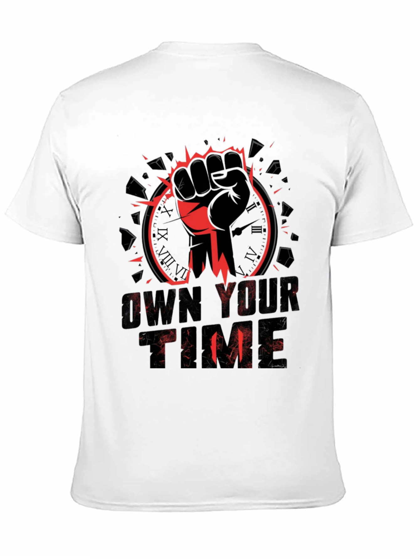Own Your Time Graphic Tee - Black