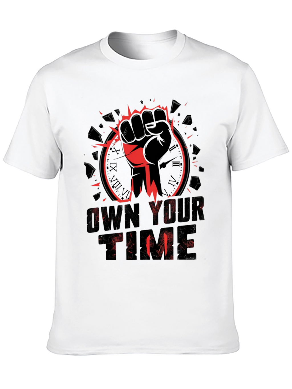 Own Your Time Graphic Tee - Black