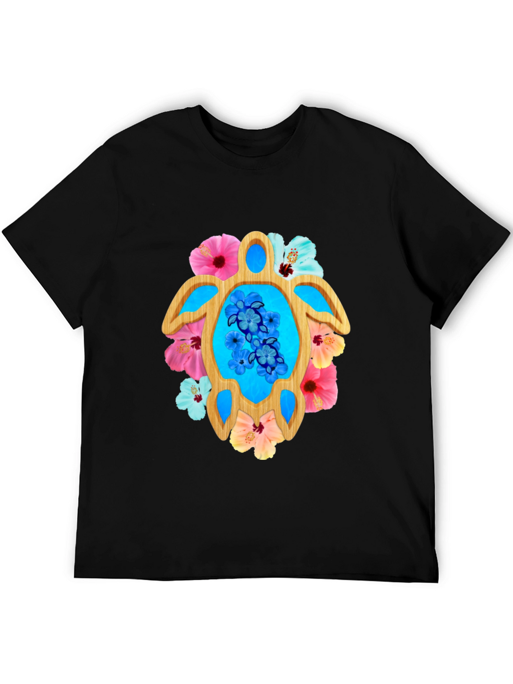 Tropical Turtle Graphic Tee