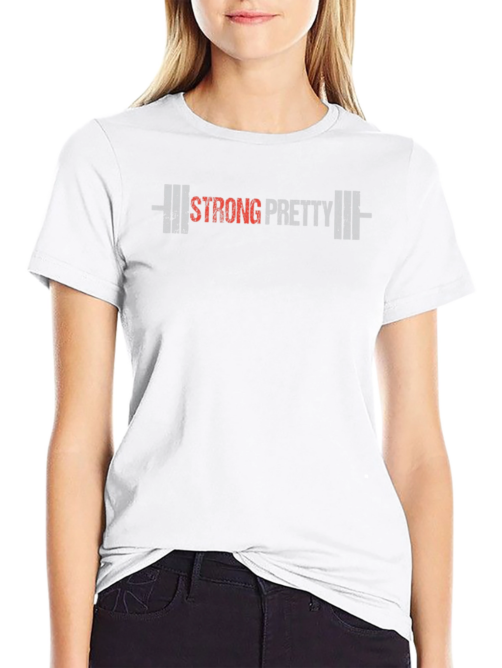 Strong Pretty Weightlifting T-Shirt