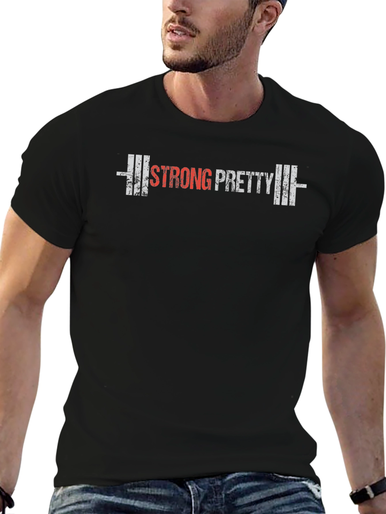 Strong Pretty Weightlifting T-Shirt