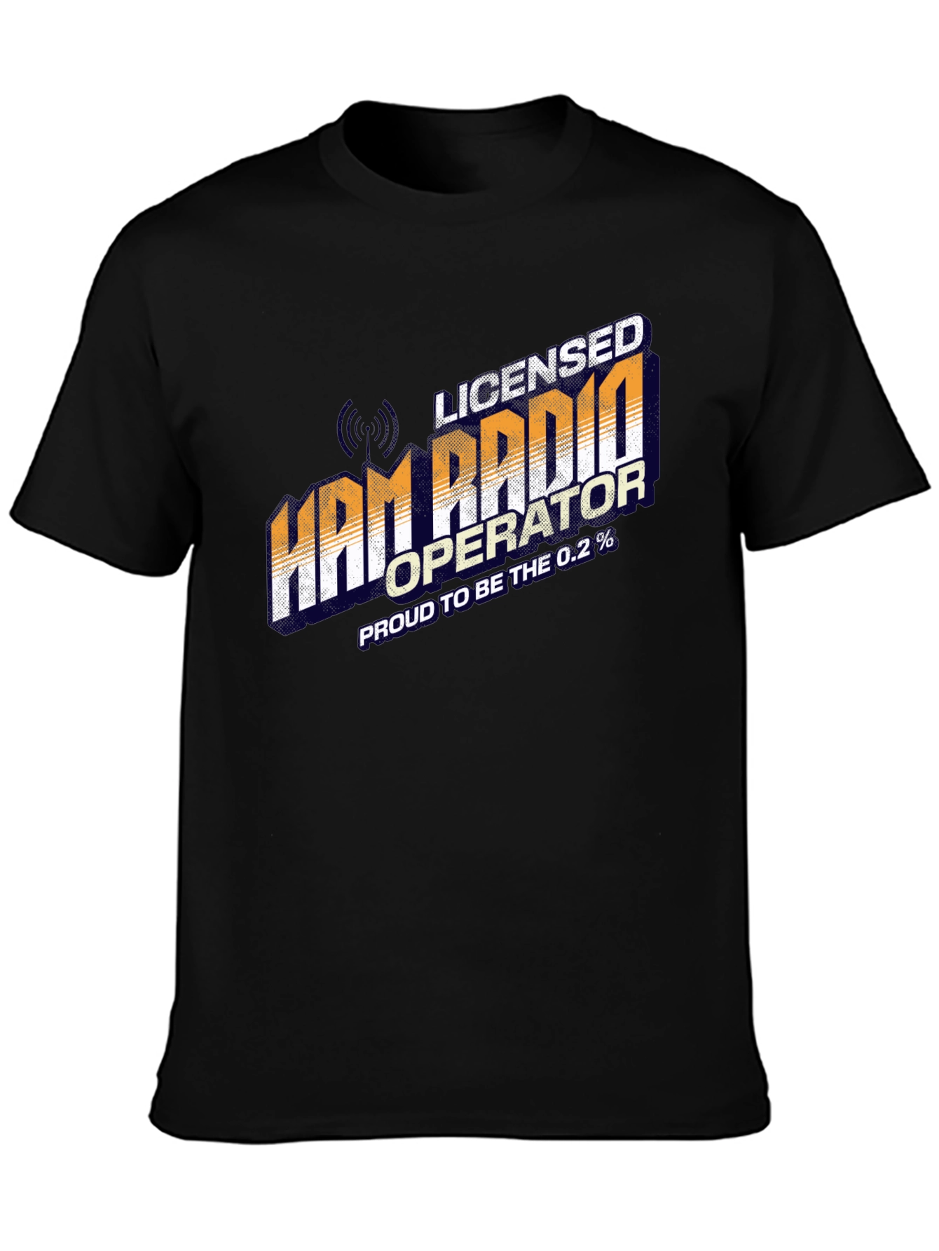 Ham Radio Operator T-Shirt - Proud To Be The 0.2%