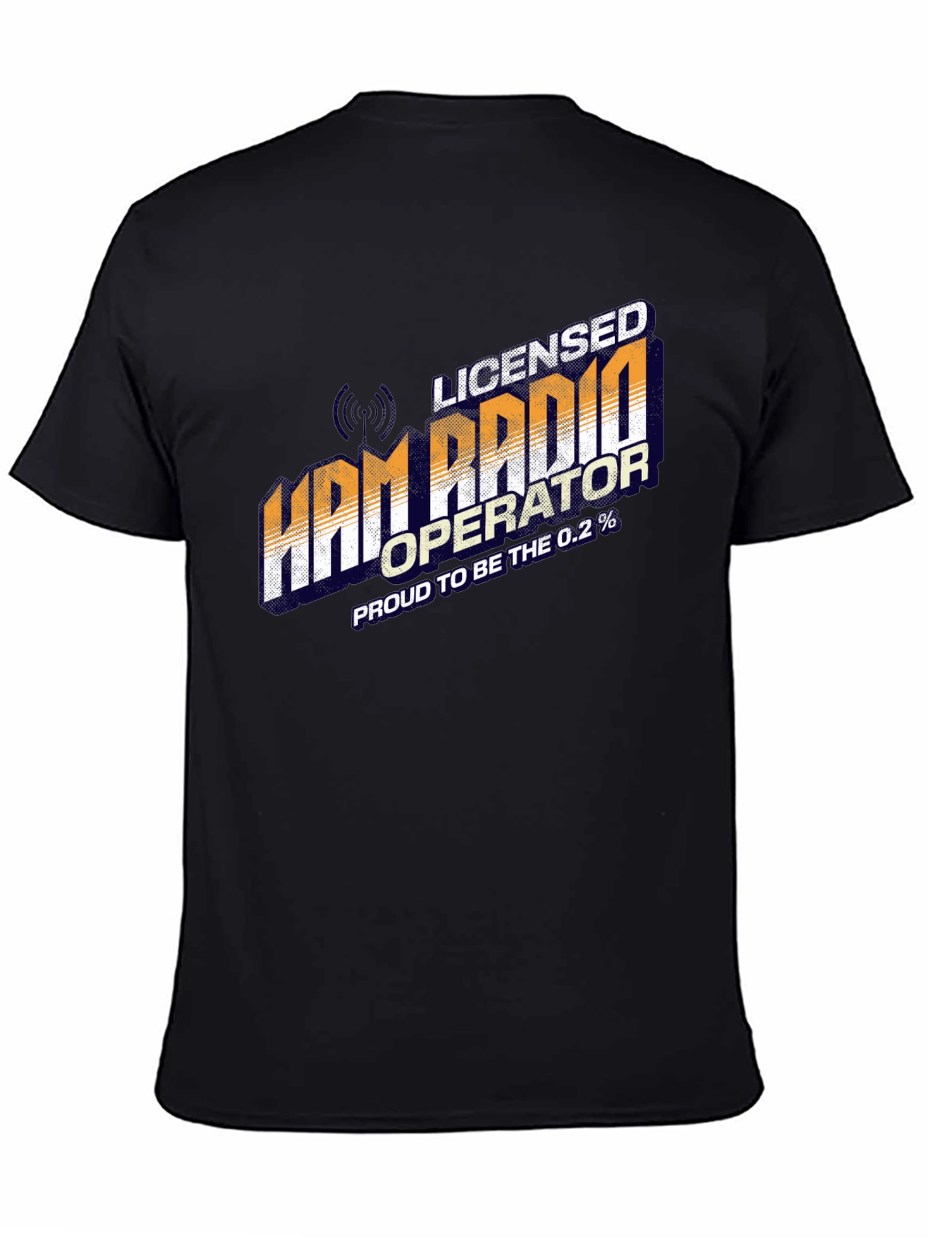 Ham Radio Operator T-Shirt - Proud To Be The 0.2%