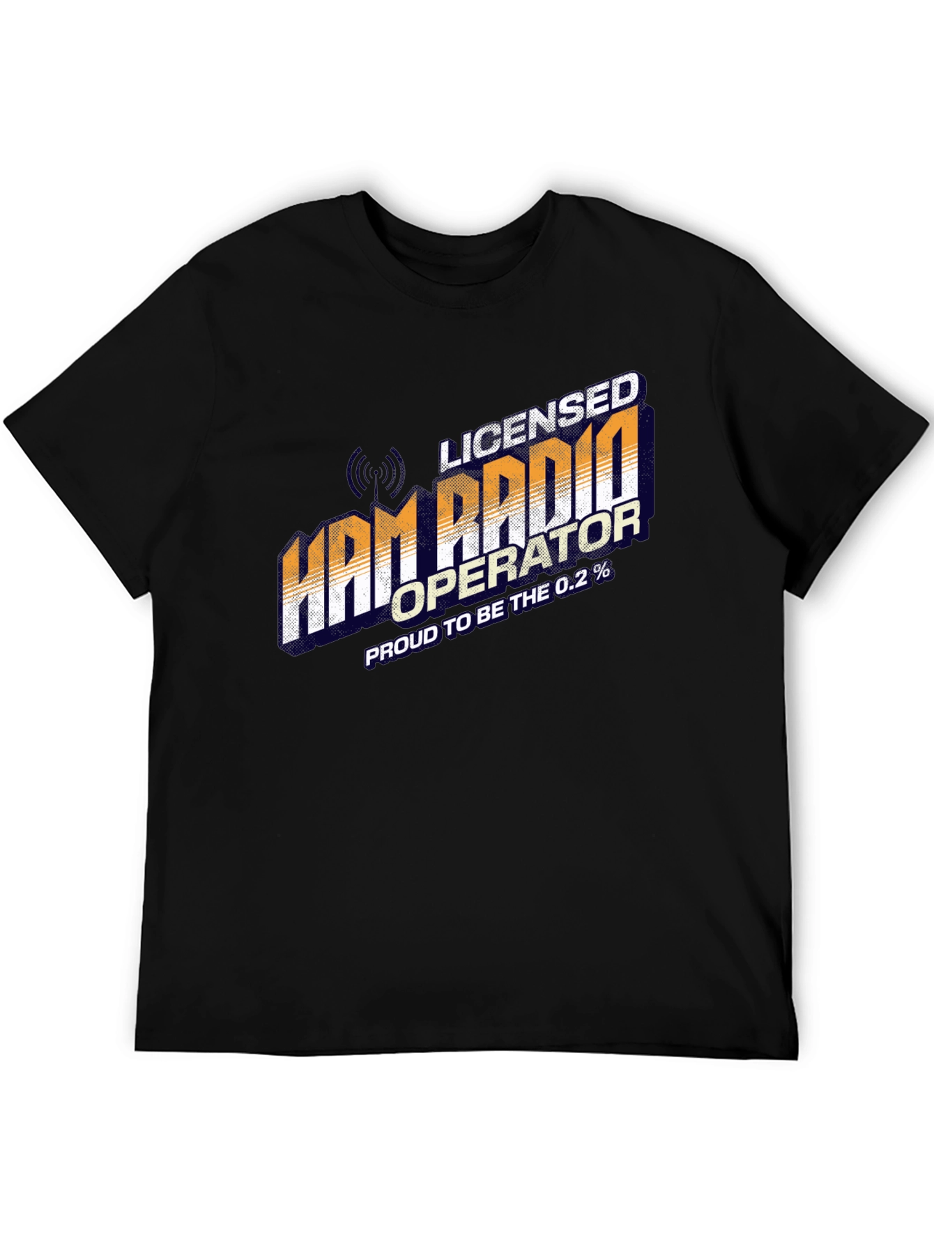 Ham Radio Operator T-Shirt - Proud To Be The 0.2%