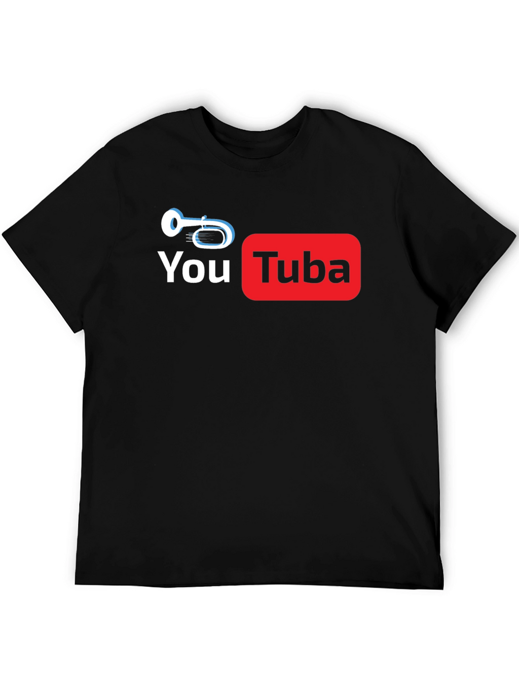 You Tuba Black T-Shirt Music Lovers