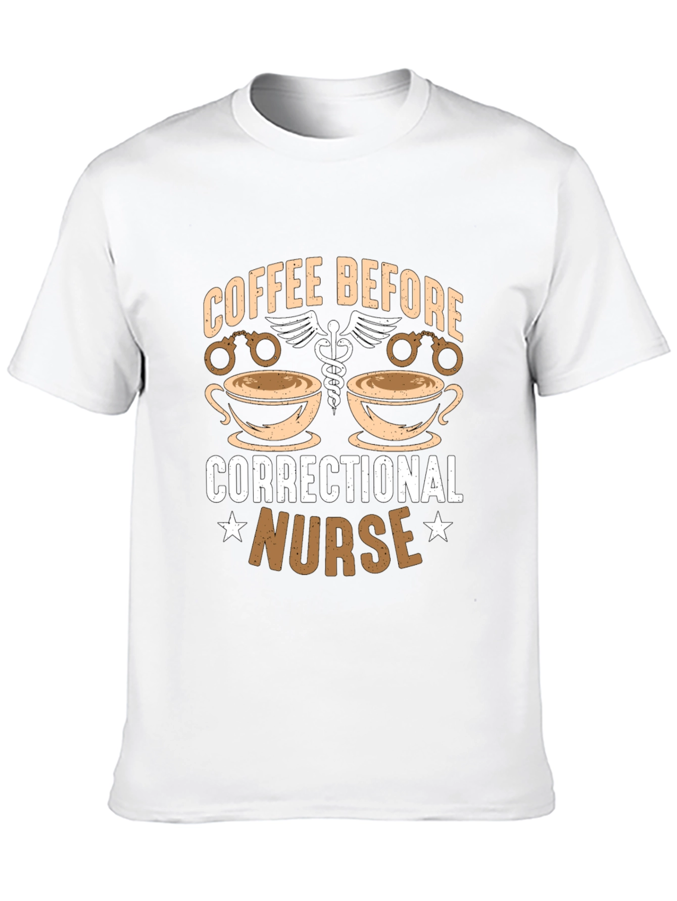 Correctional Nurse Coffee T-Shirt