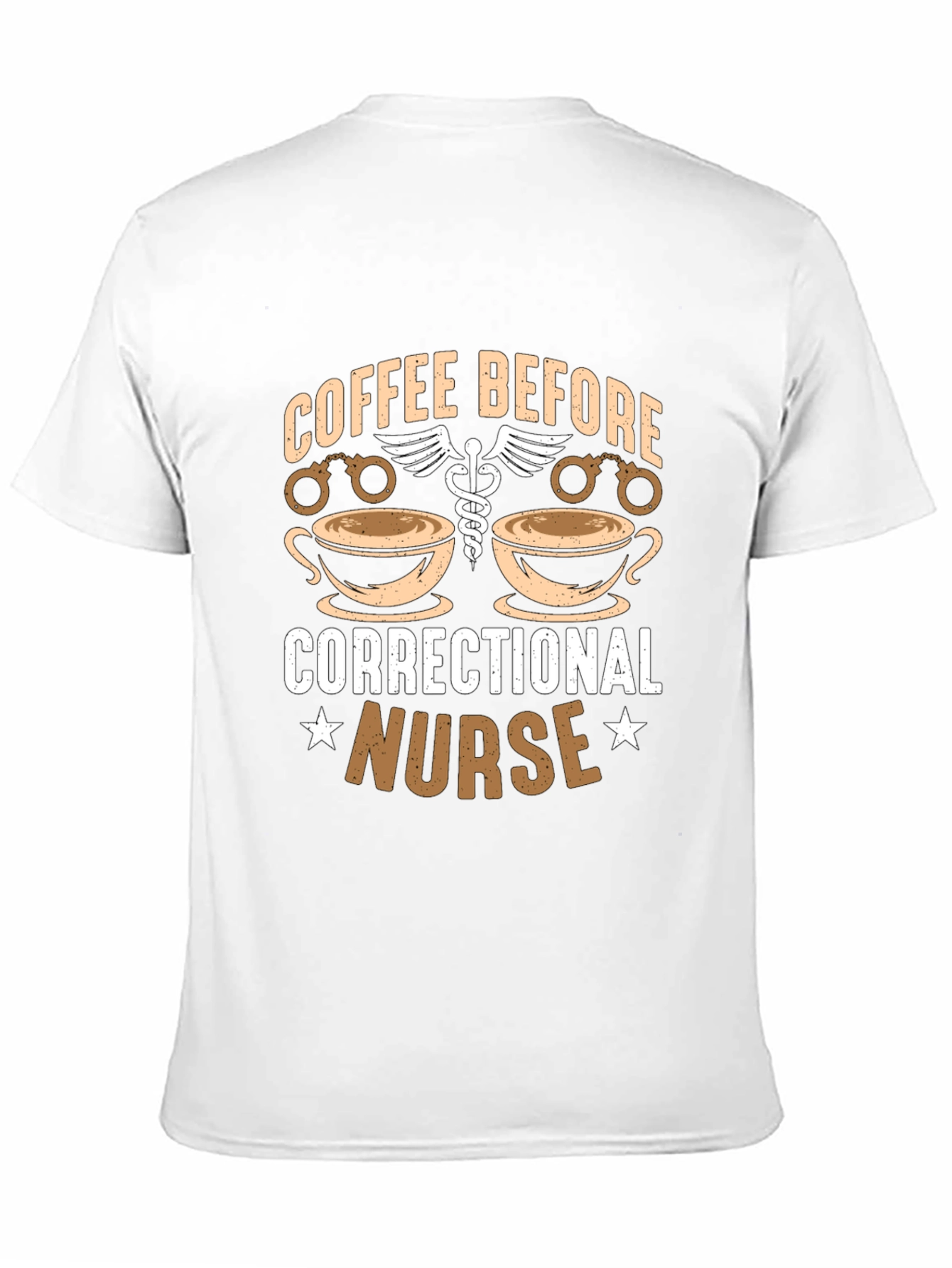 Correctional Nurse Coffee T-Shirt