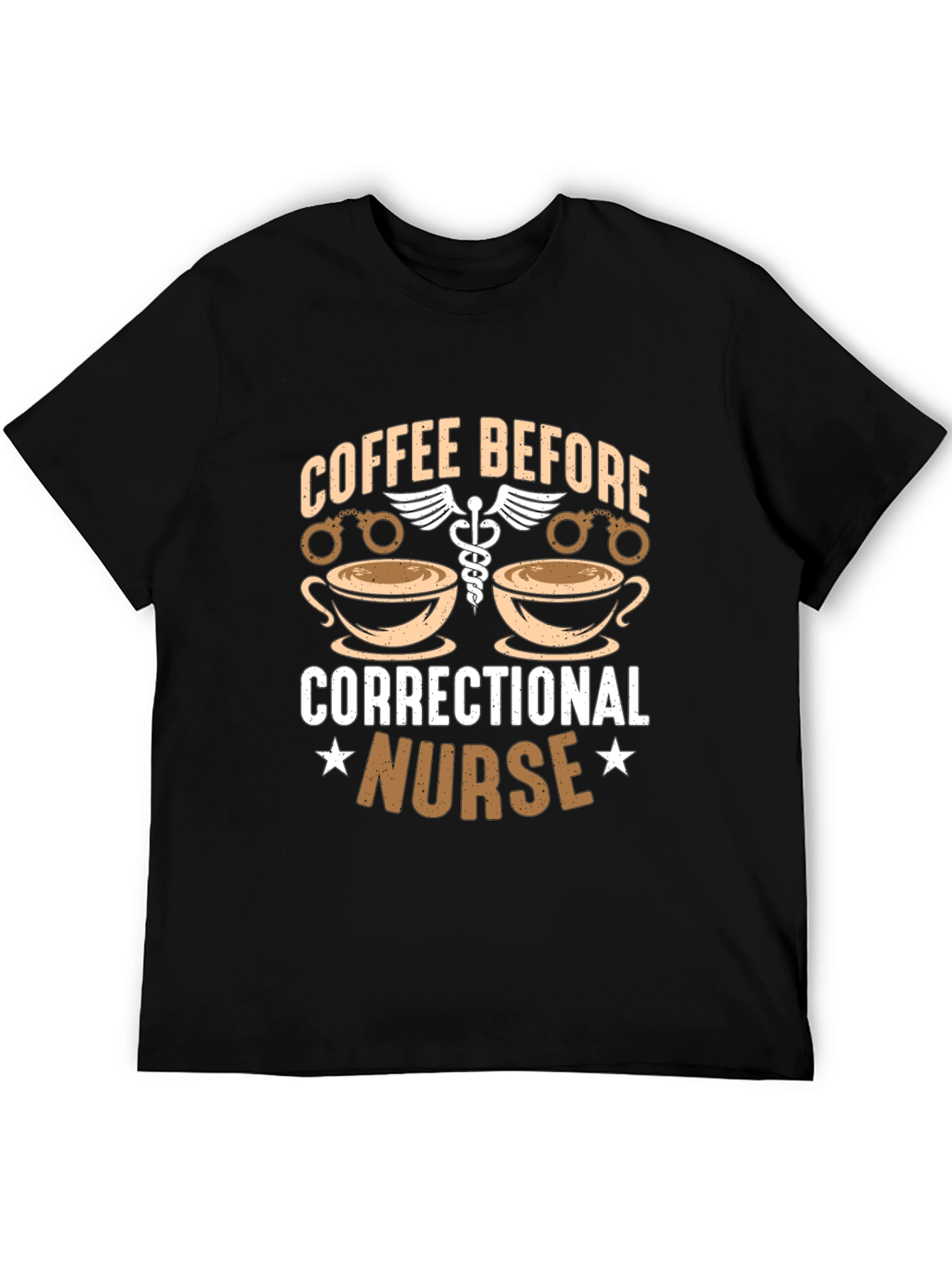 Correctional Nurse Coffee T-Shirt