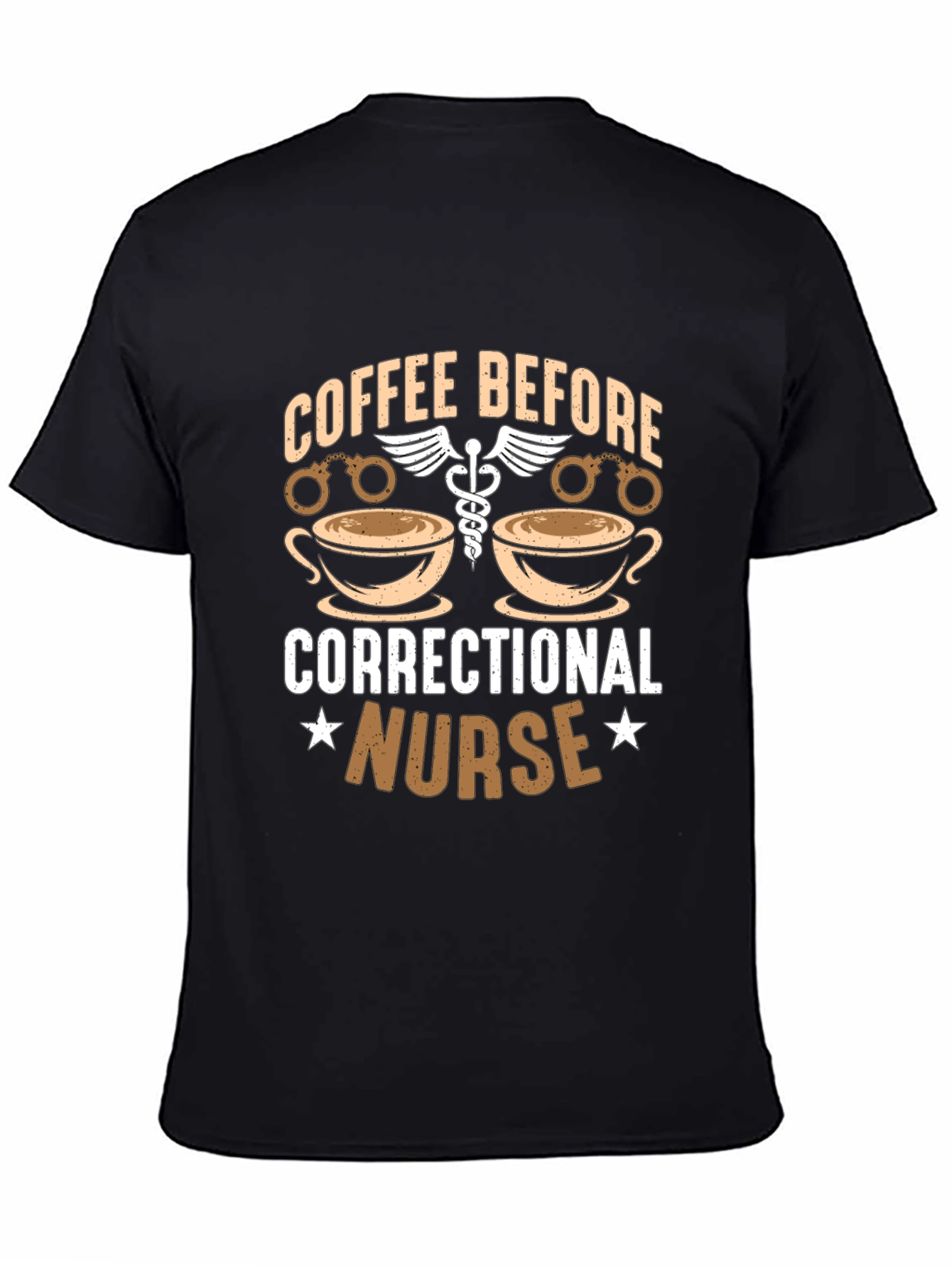 Correctional Nurse Coffee T-Shirt
