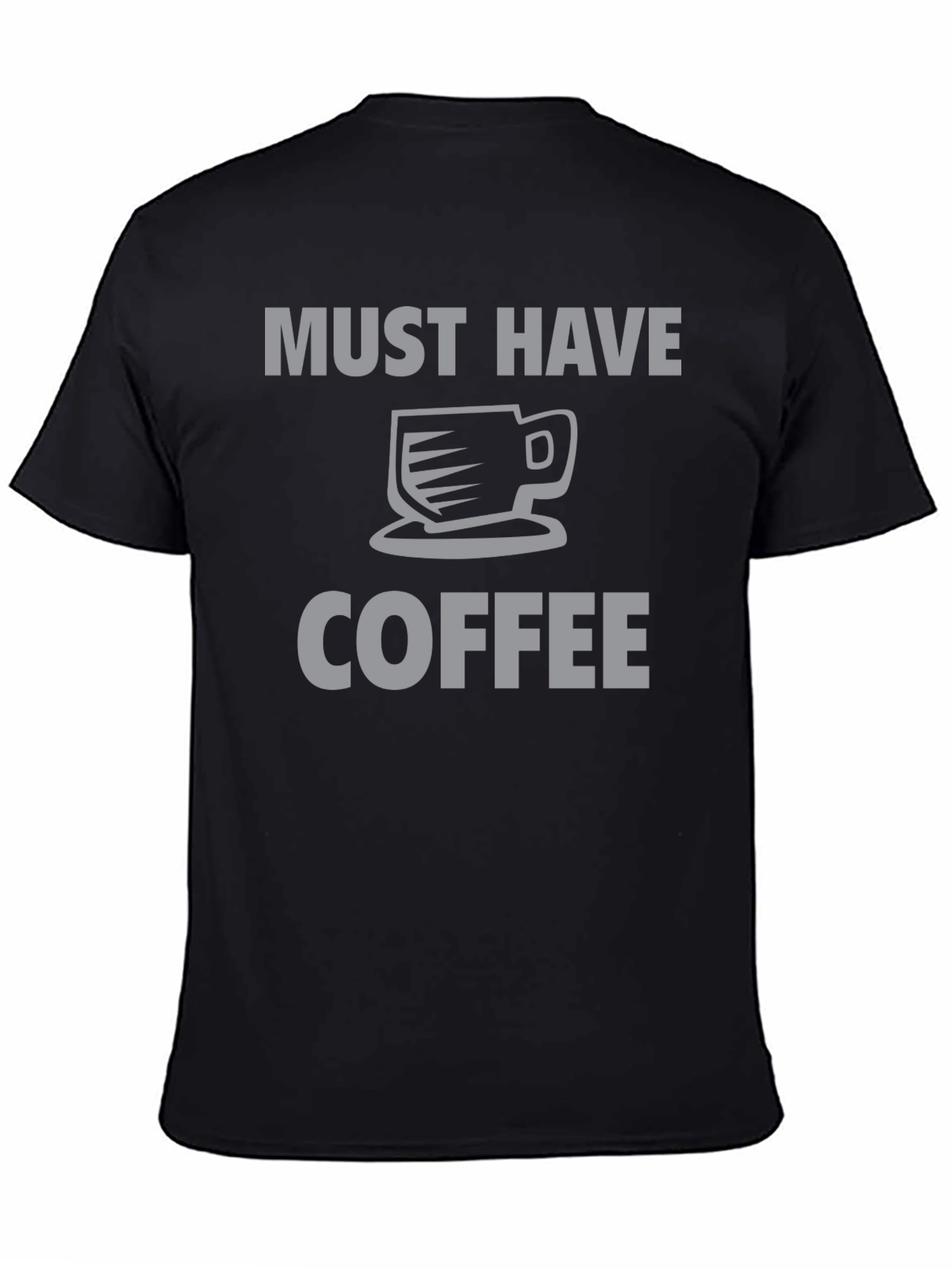 Must Have Coffee Graphic Tee - Black