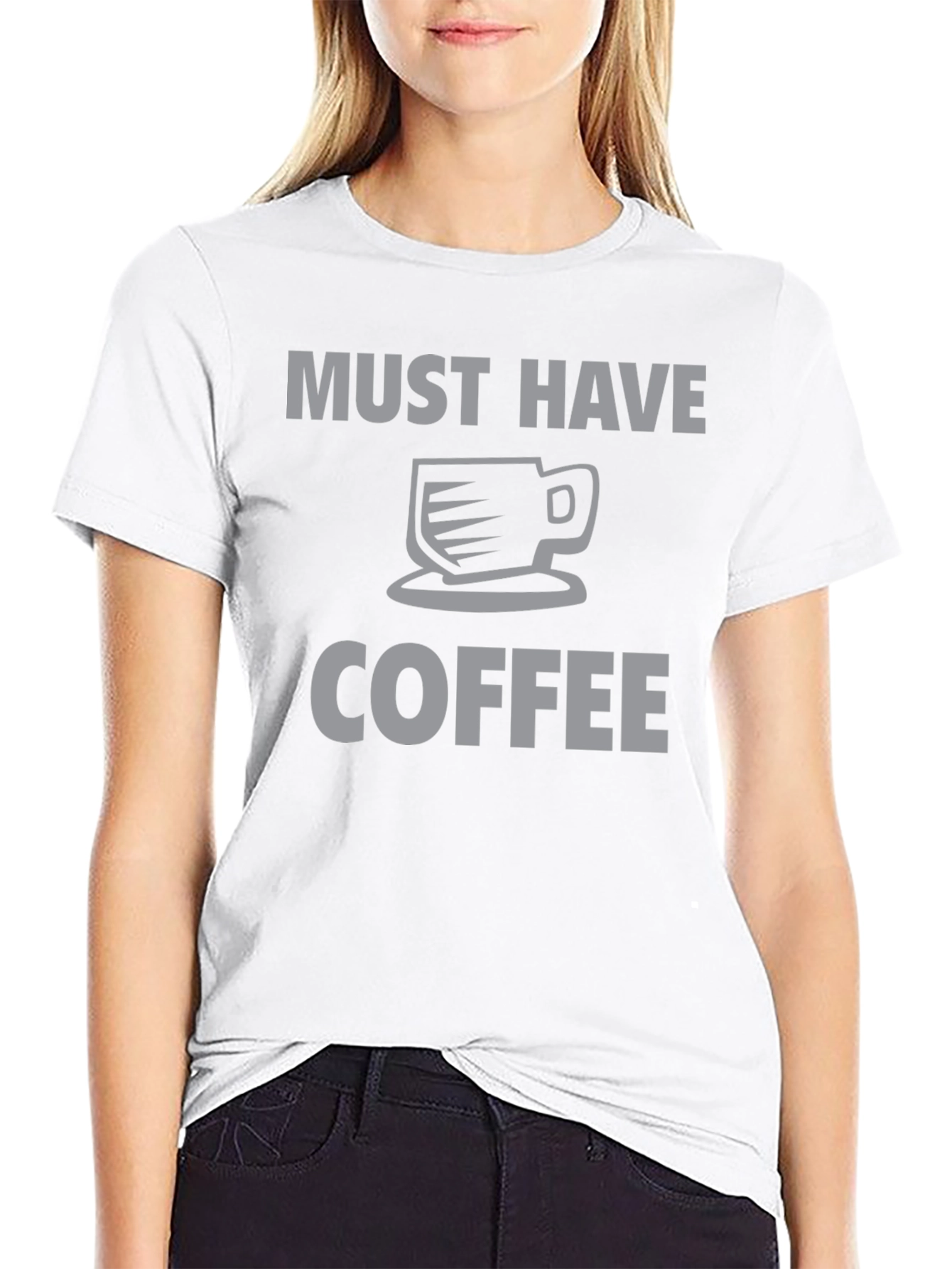 Must Have Coffee Graphic Tee - Black