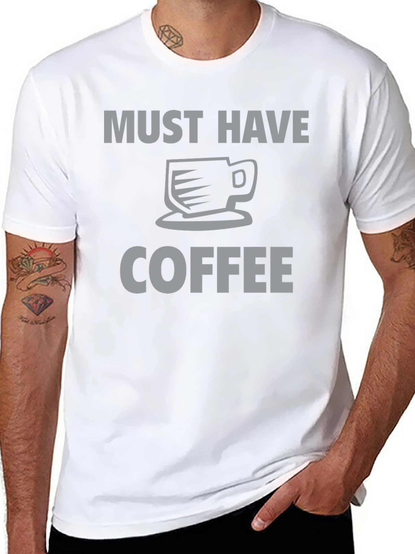 Must Have Coffee Graphic Tee - Black