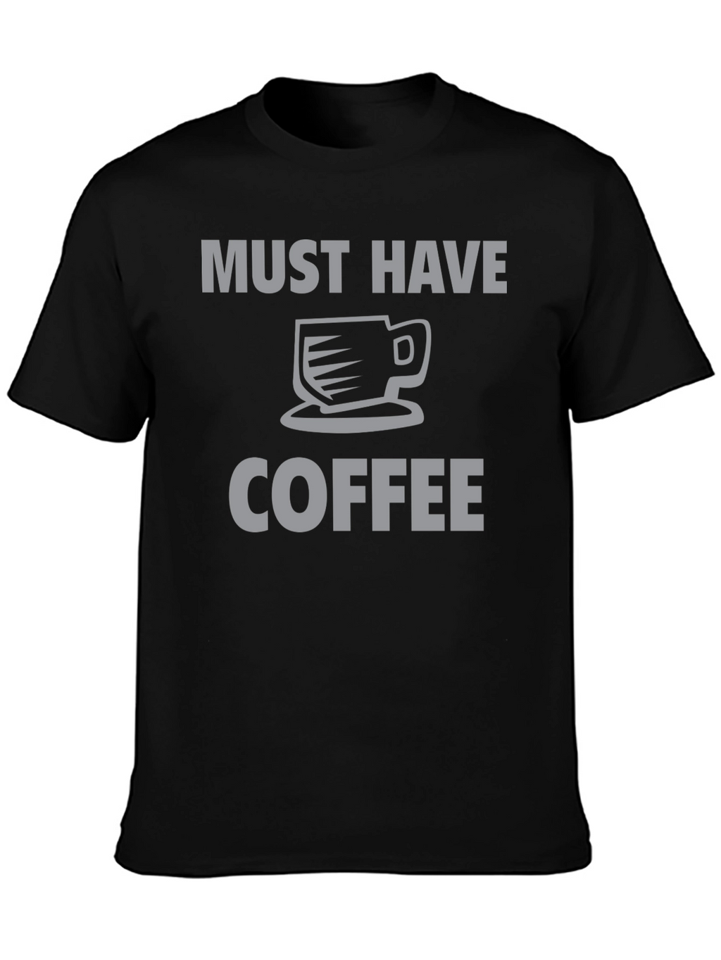 Must Have Coffee Graphic Tee - Black