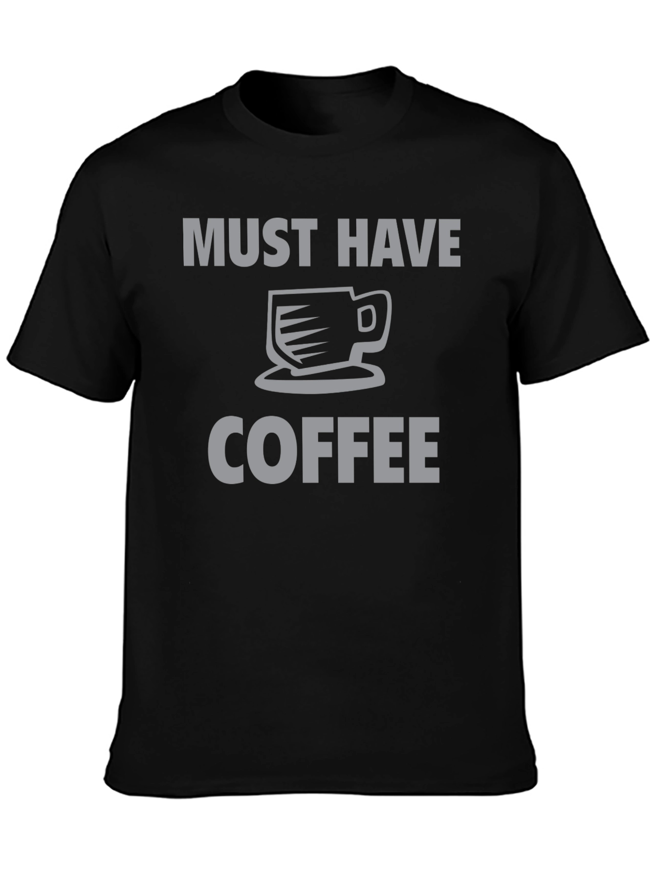 Must Have Coffee Graphic Tee - Black
