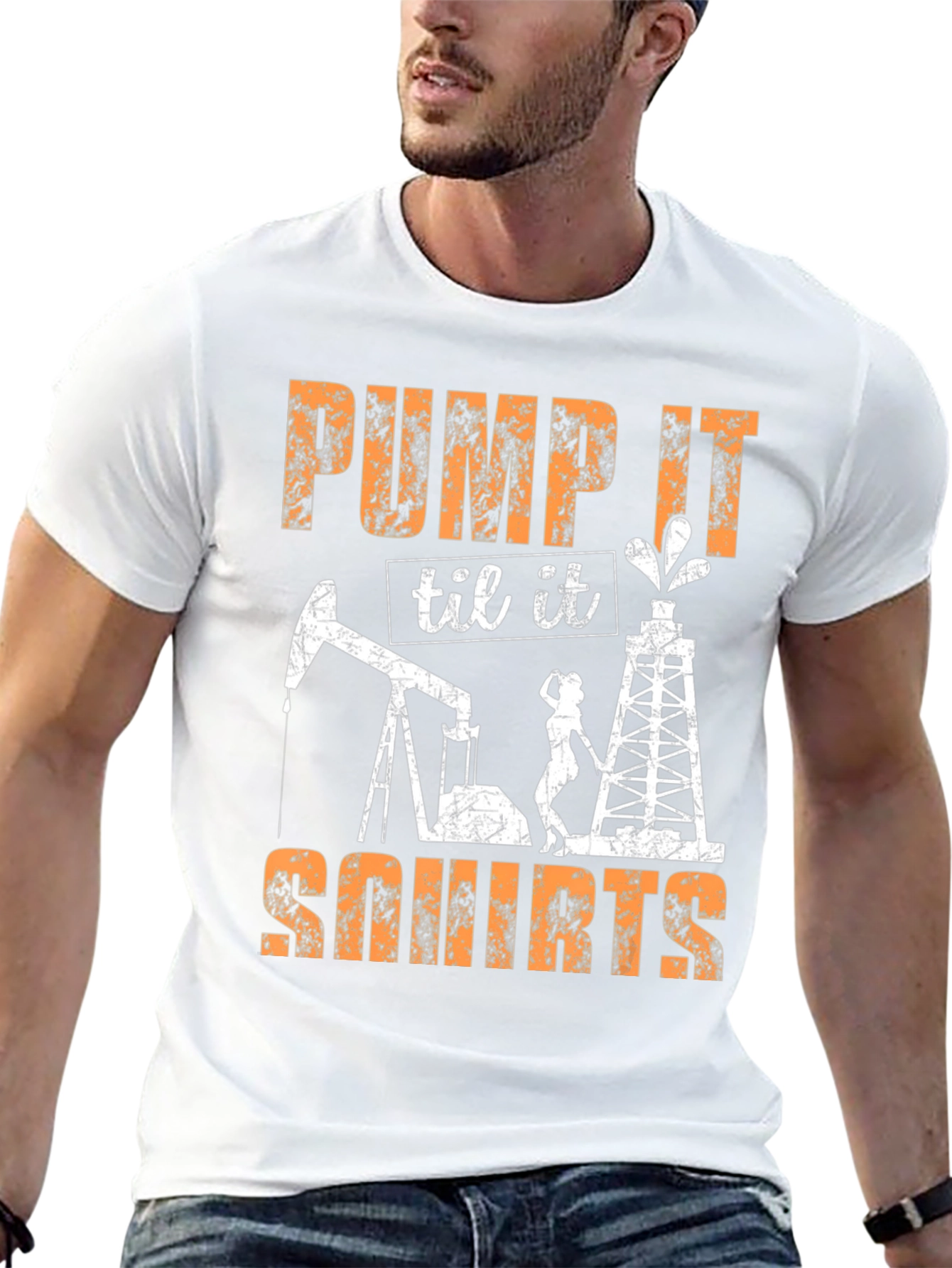 Pump It Til It Squirts Graphic Tee