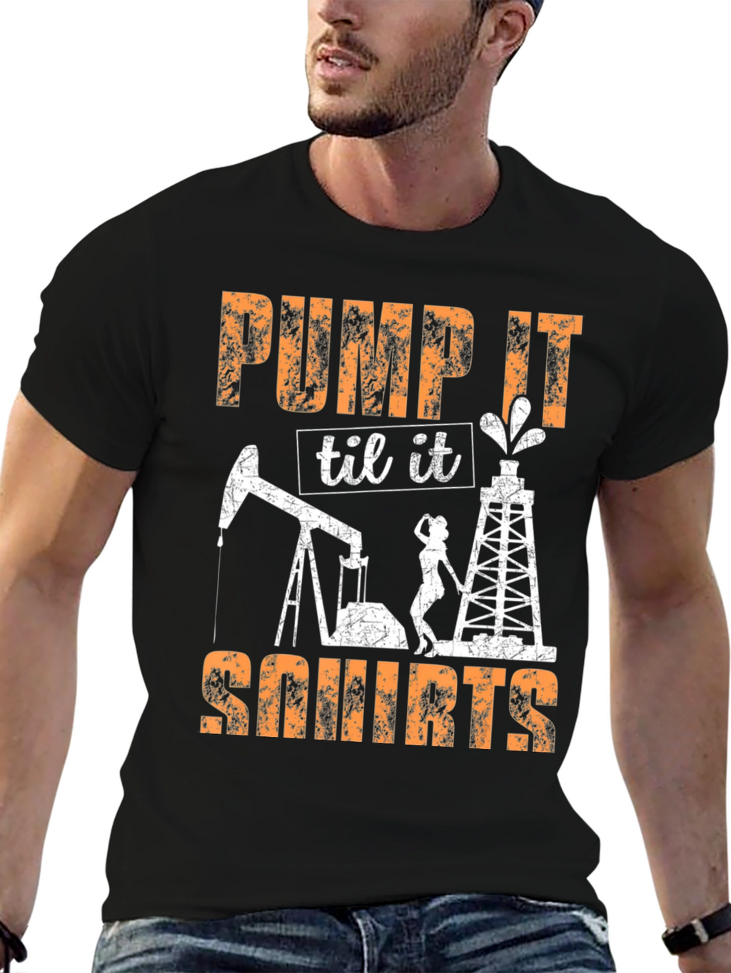 Pump It Til It Squirts Graphic Tee