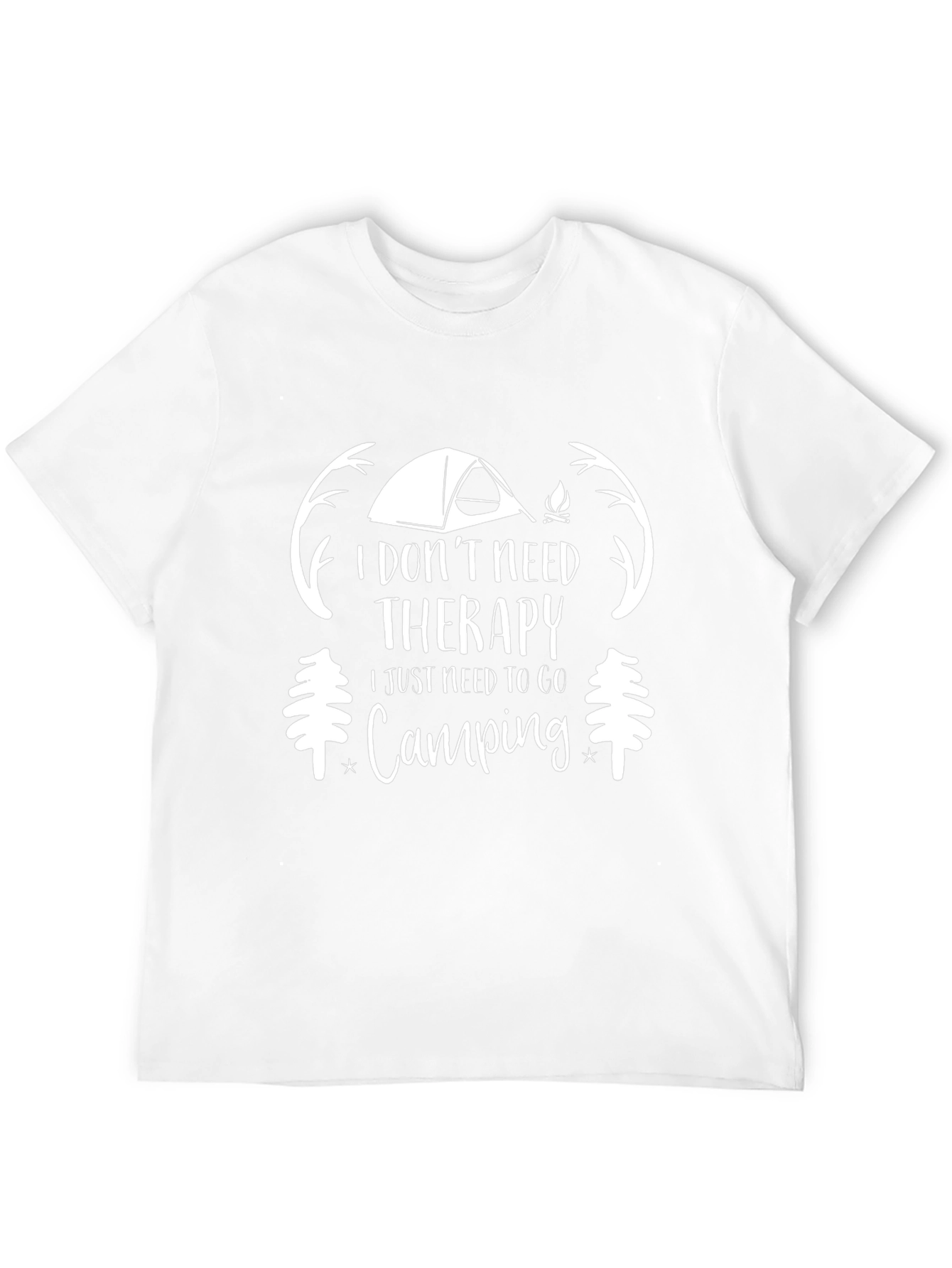 Camping Therapy T-Shirt - Outdoor Adventure Tee