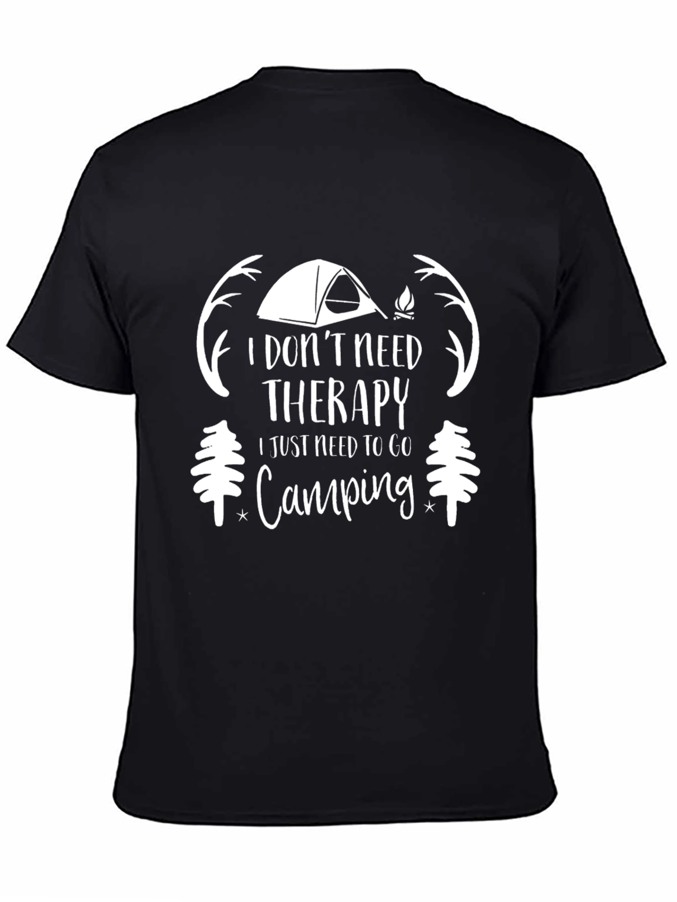 Camping Therapy T-Shirt - Outdoor Adventure Tee