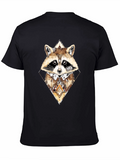 Raccoon Graphic Tee - Urban Style