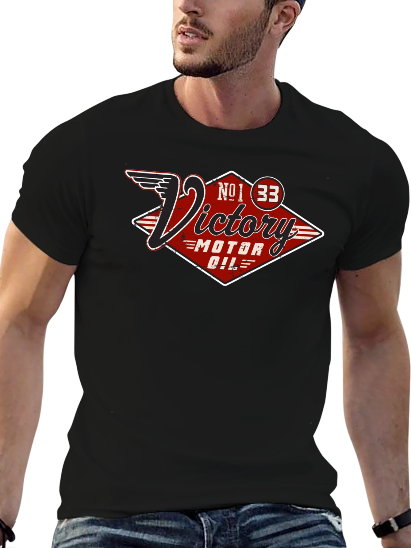 Victory Motor Oil Graphic T-Shirt