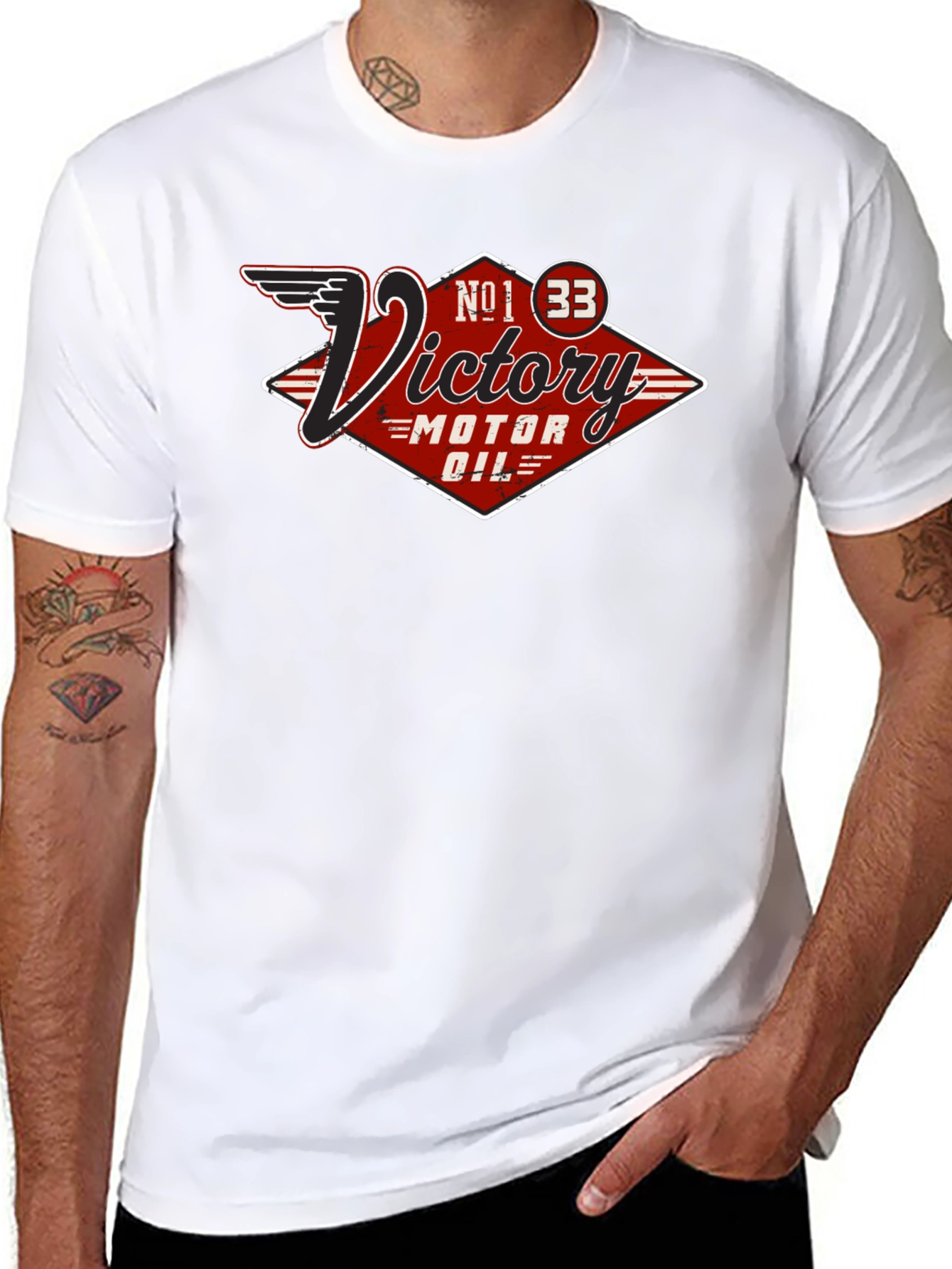 Victory Motor Oil Graphic T-Shirt