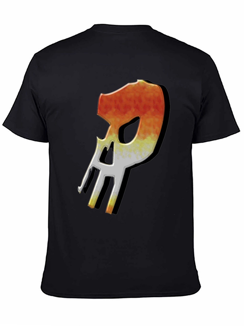 Fiery Skull Graphic T-Shirt - Modern Streetwear