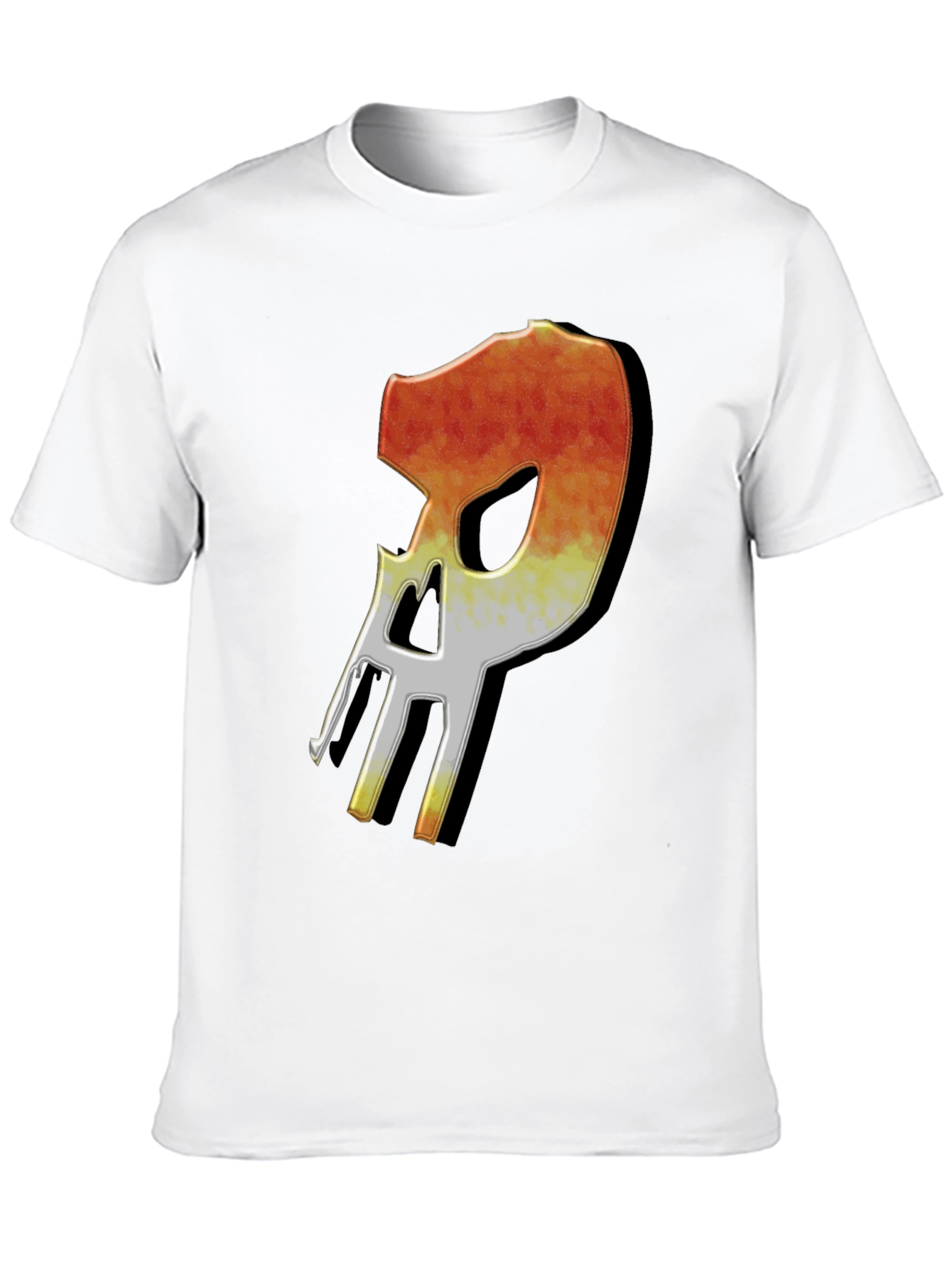 Fiery Skull Graphic T-Shirt - Modern Streetwear