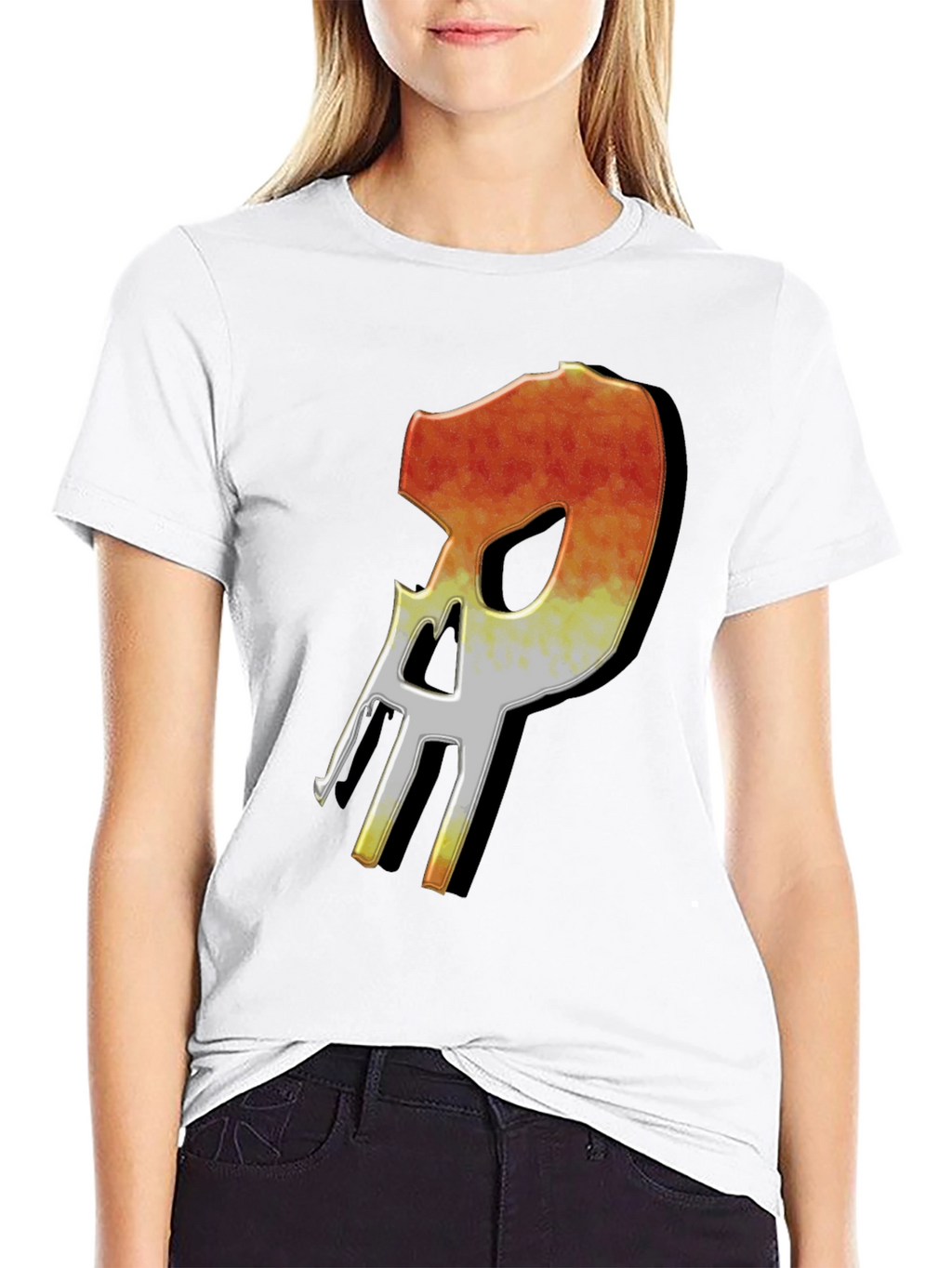 Fiery Skull Graphic T-Shirt - Modern Streetwear
