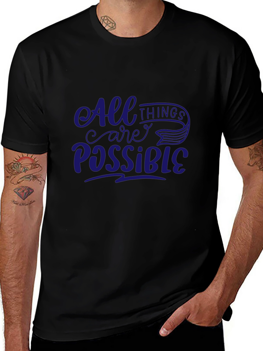 All Things Possible T-Shirt - Black