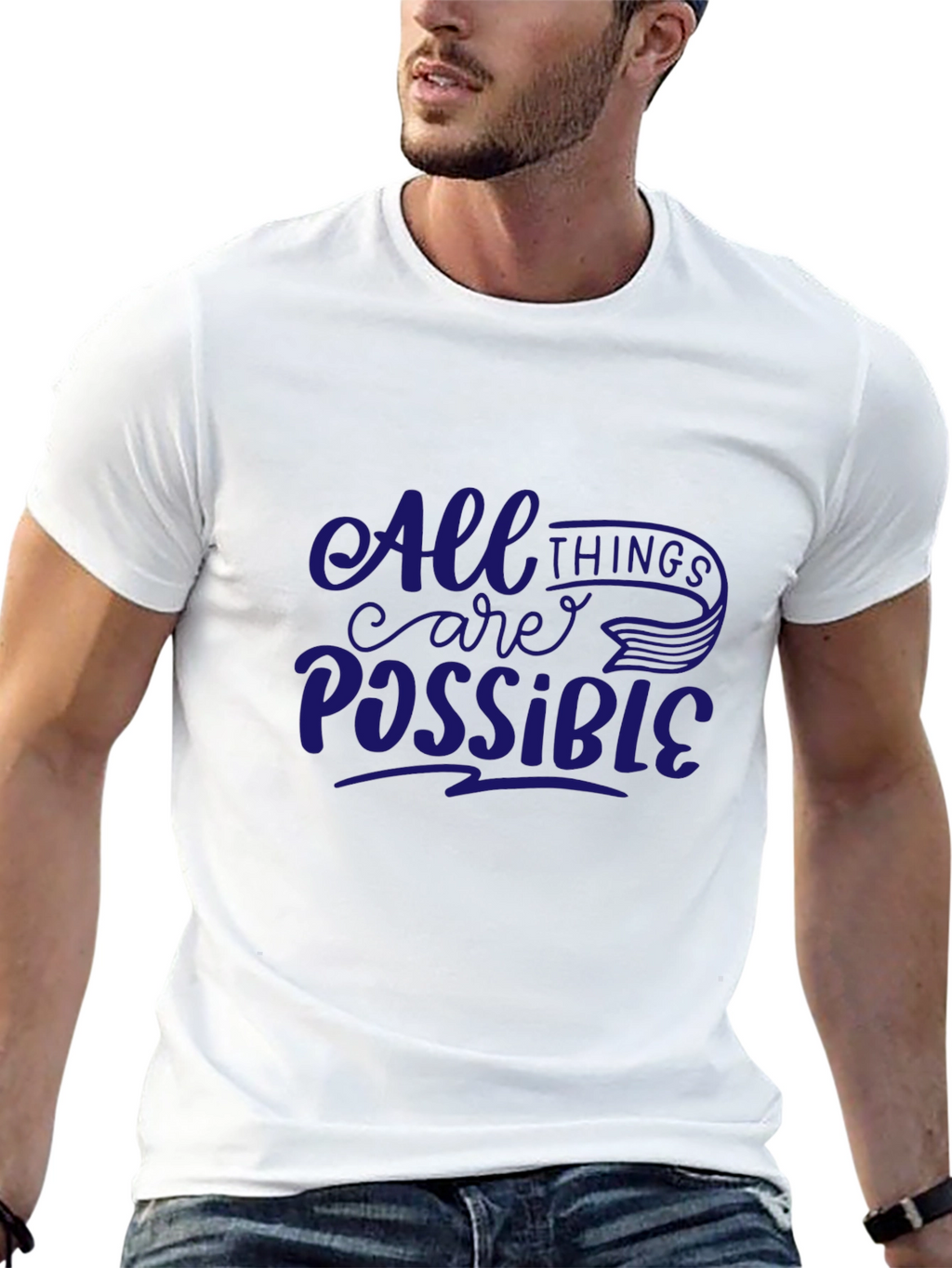 All Things Possible T-Shirt - Black