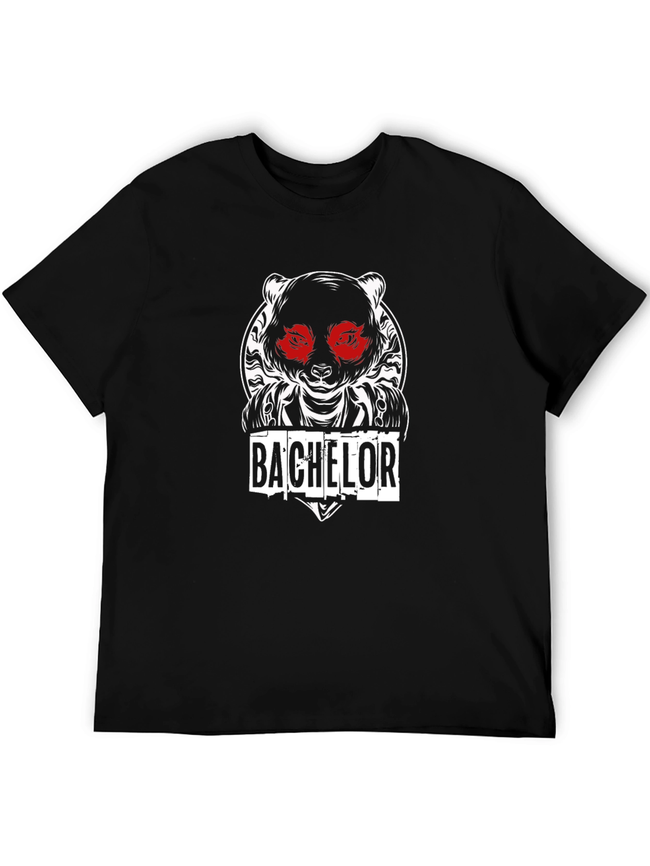 Bachelor Panda Graphic Tee - Stylish Unique Design