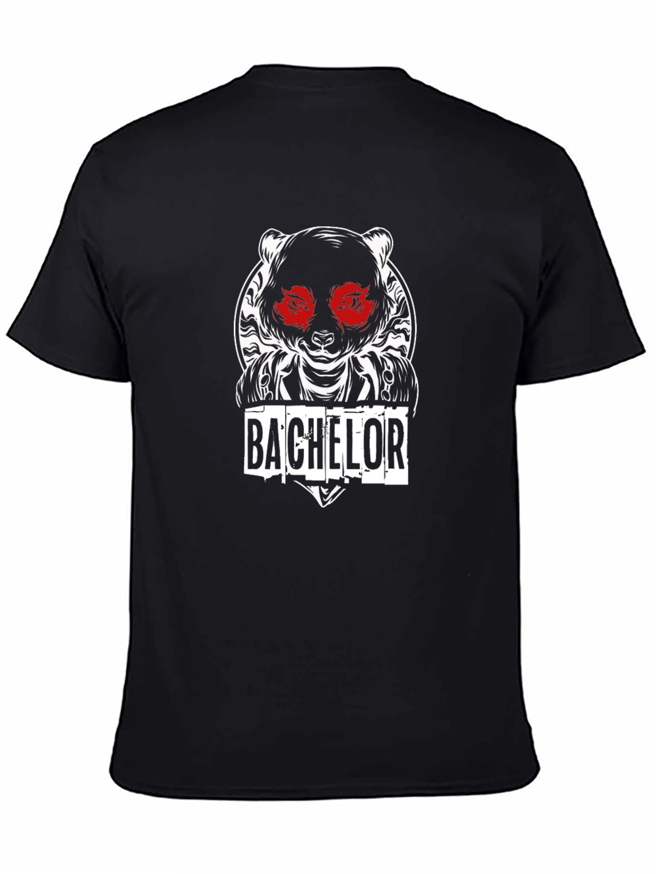 Bachelor Panda Graphic Tee - Stylish Unique Design