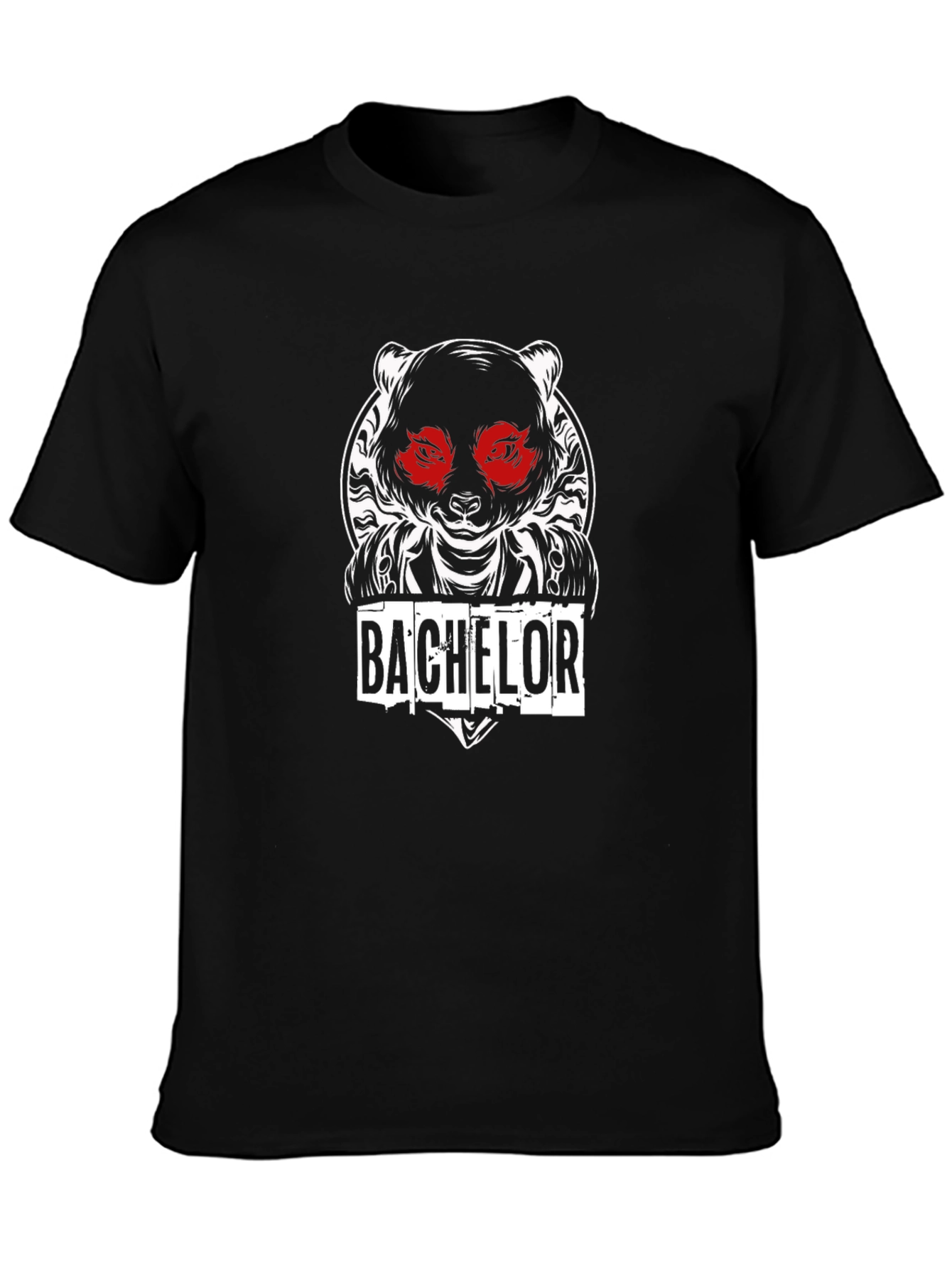 Bachelor Panda Graphic Tee - Stylish Unique Design