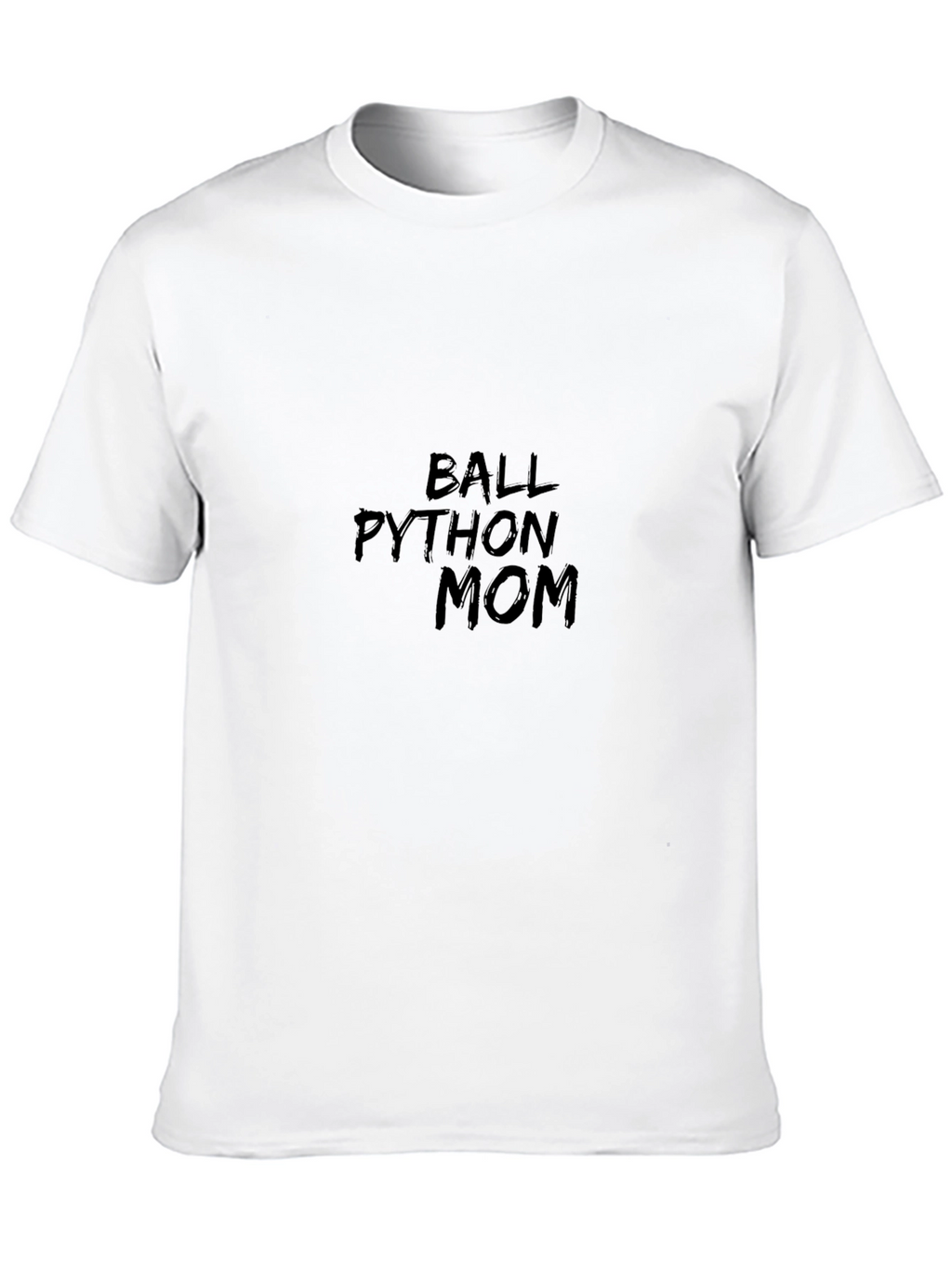 Ball Python Mom Graphic Tee - Black