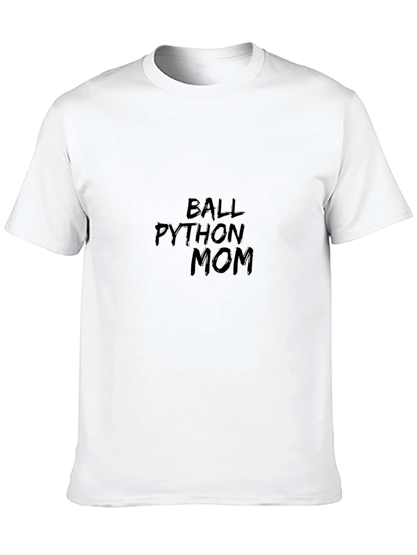 Ball Python Mom Graphic Tee - Black