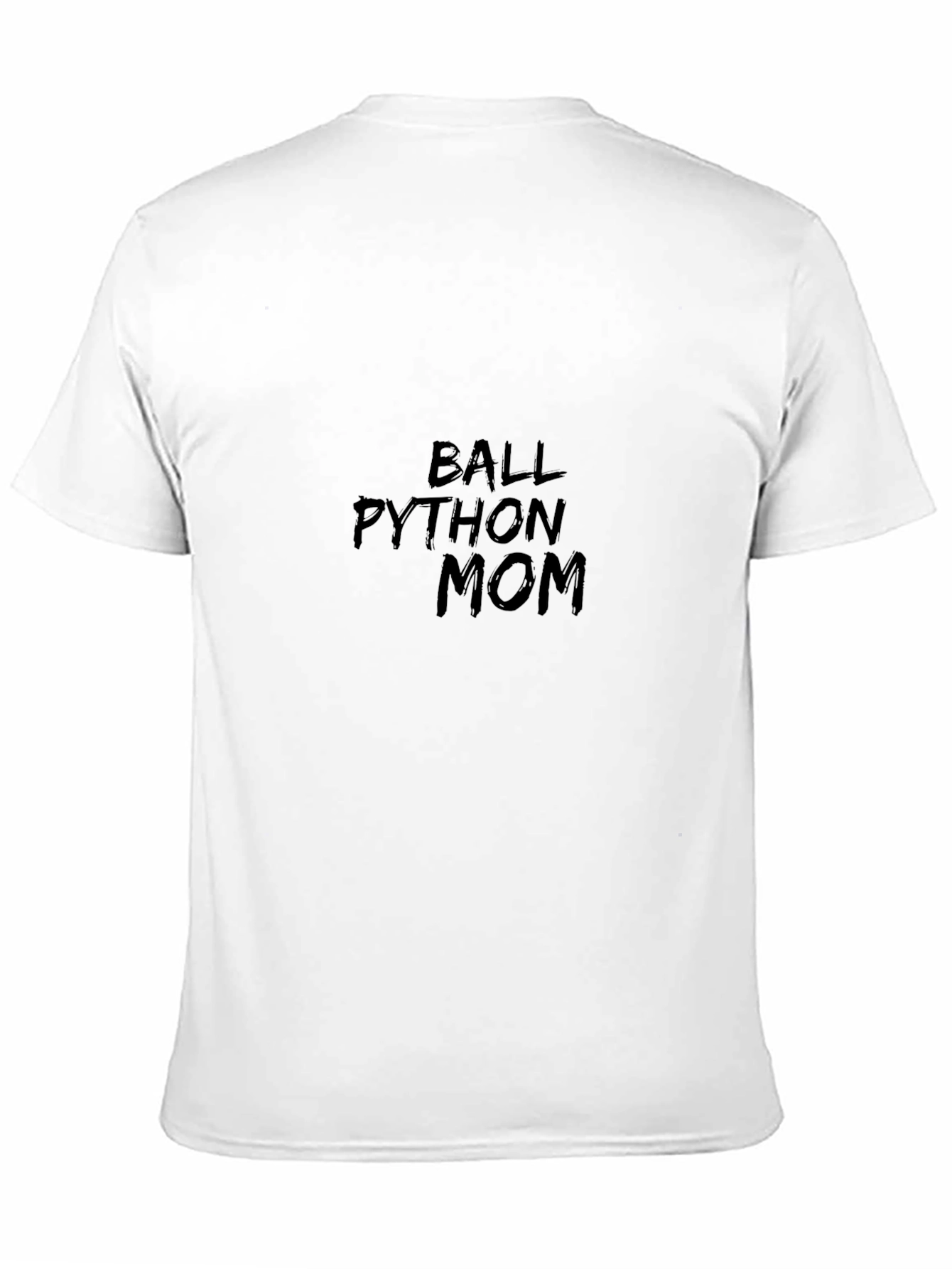 Ball Python Mom Graphic Tee - Black