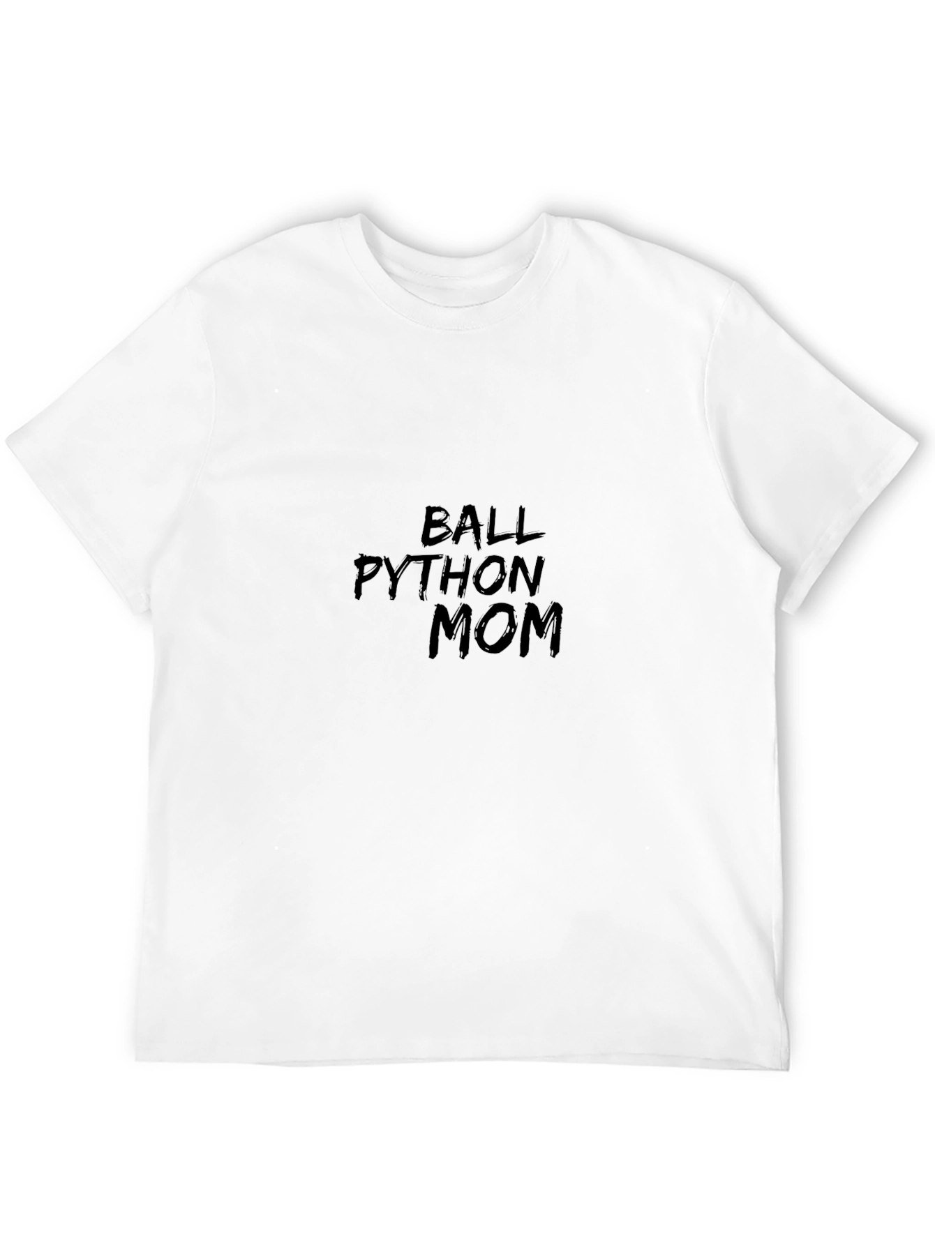 Ball Python Mom Graphic Tee - Black