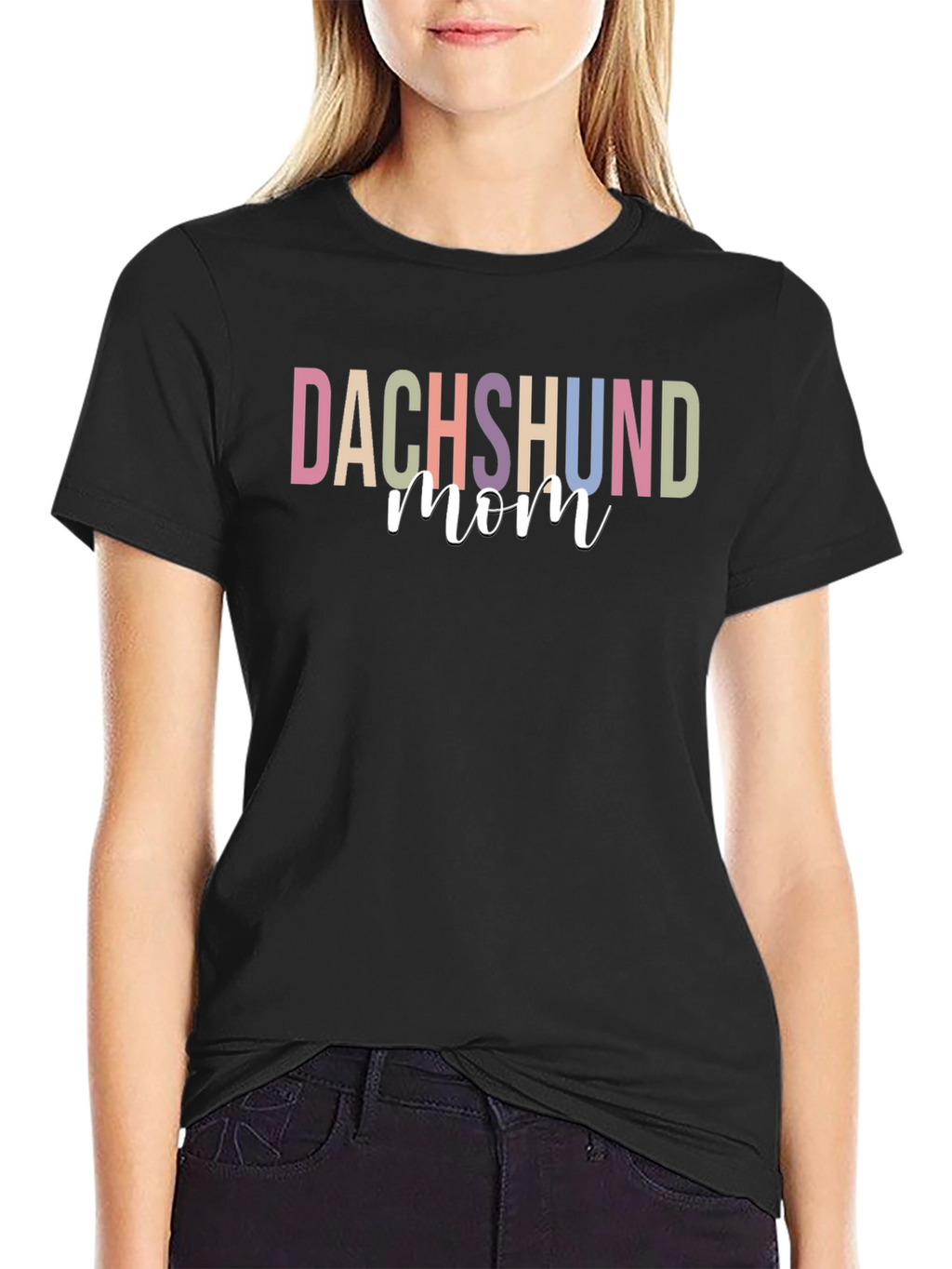 Dachshund Mom T-Shirt – Cute Dog Mom Graphic Tee