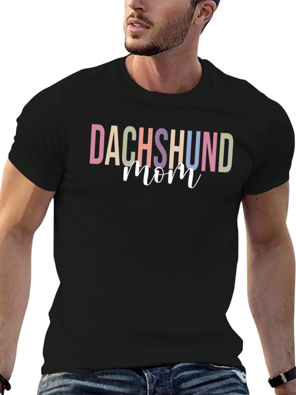 Dachshund Mom T-Shirt – Cute Dog Mom Graphic Tee