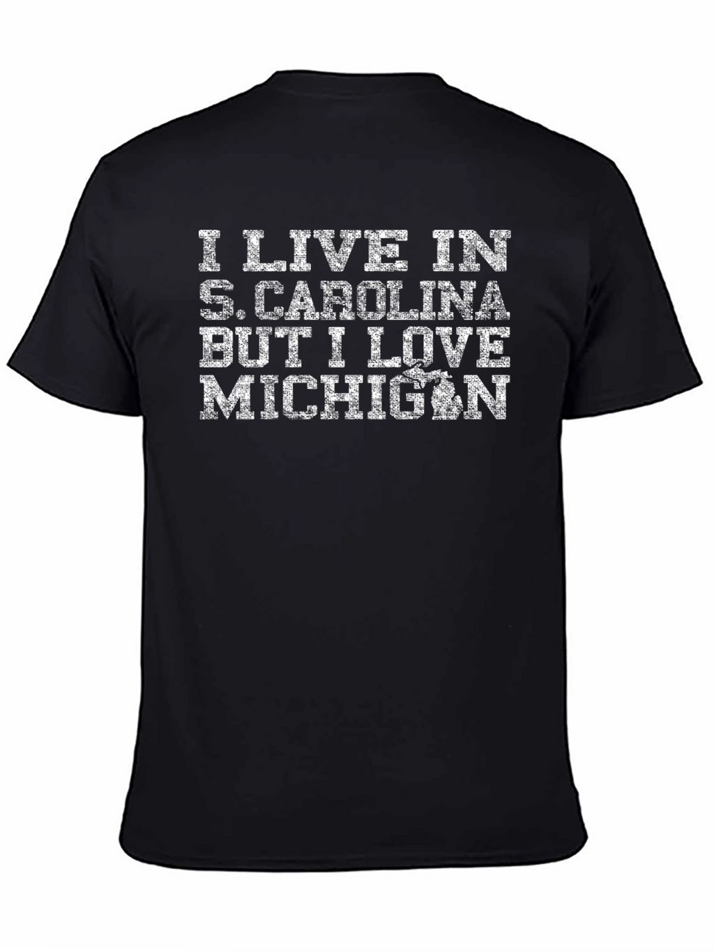 South Carolina Michigan Novelty T-Shirt