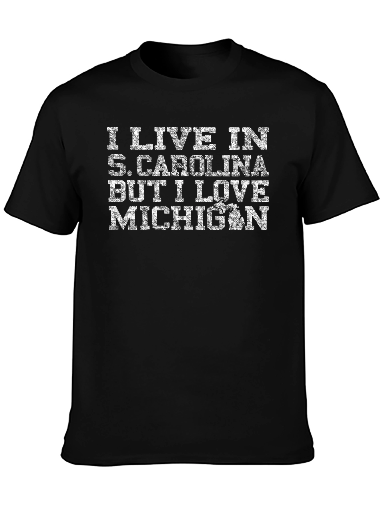 South Carolina Michigan Novelty T-Shirt