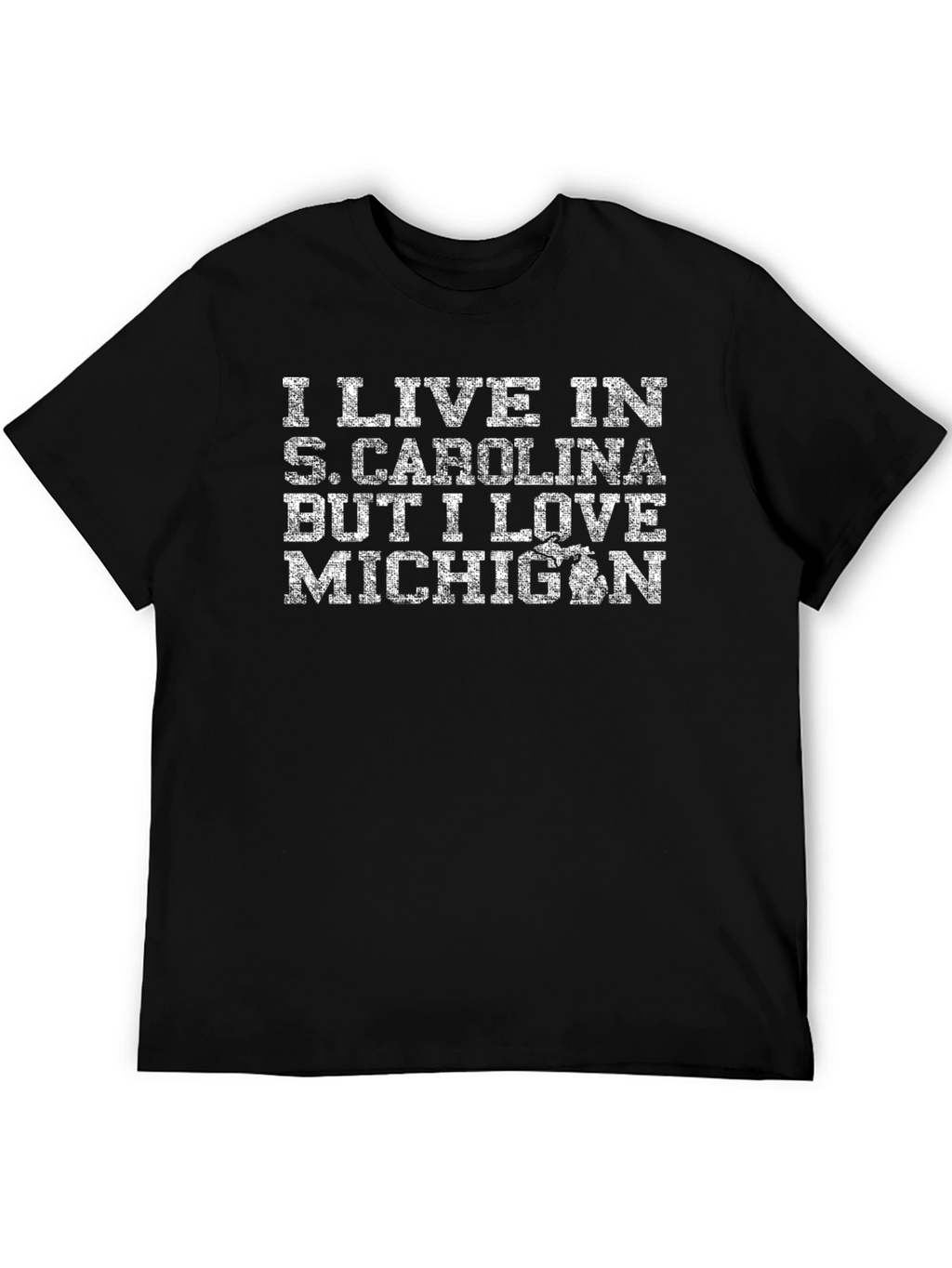 South Carolina Michigan Novelty T-Shirt