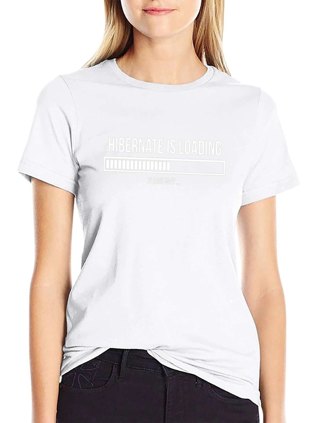 Hibernate is Loading Graphic Tee - Programmer Shirt