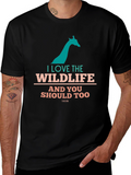 Wildlife Lover Graphic T-Shirt