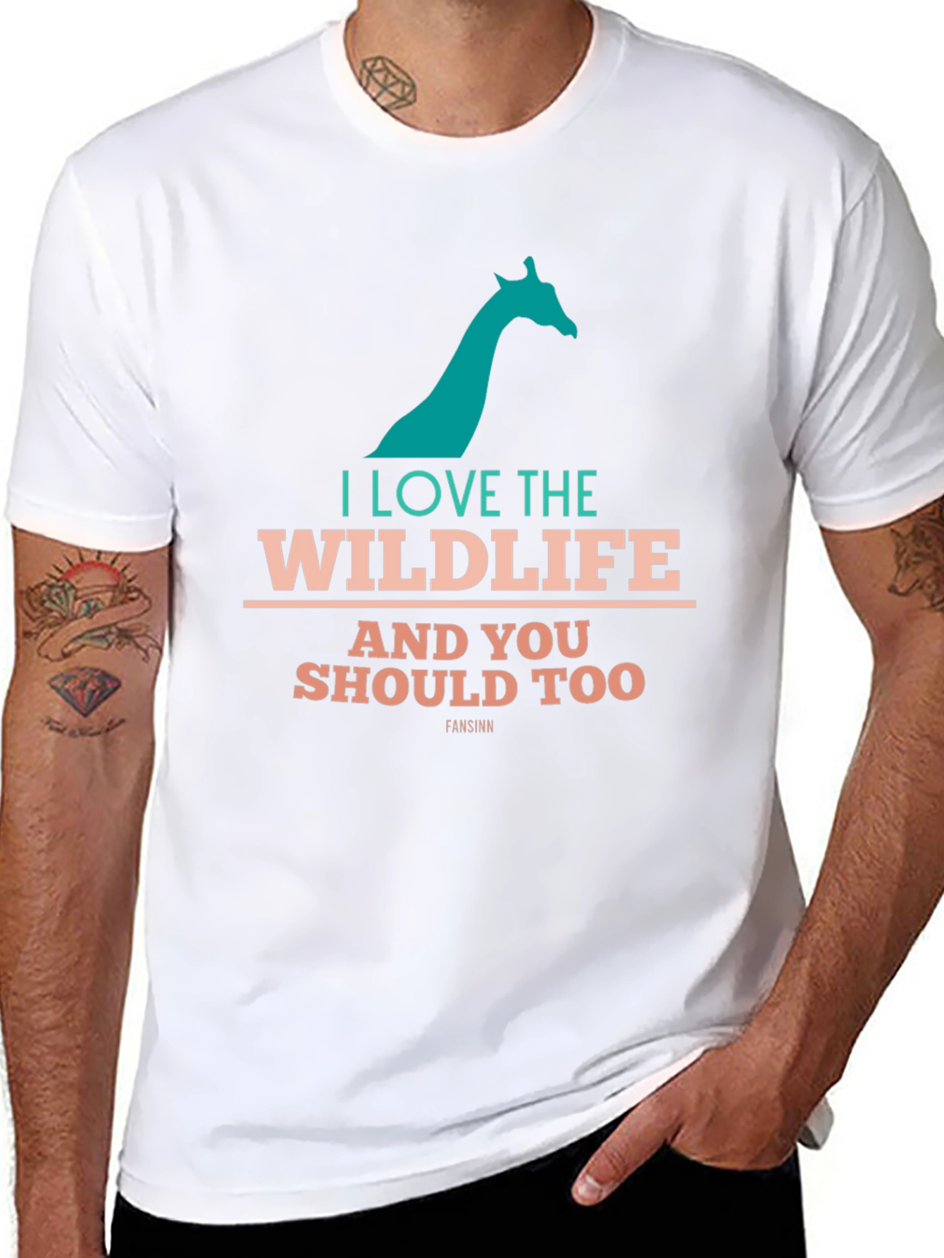 Wildlife Lover Graphic T-Shirt